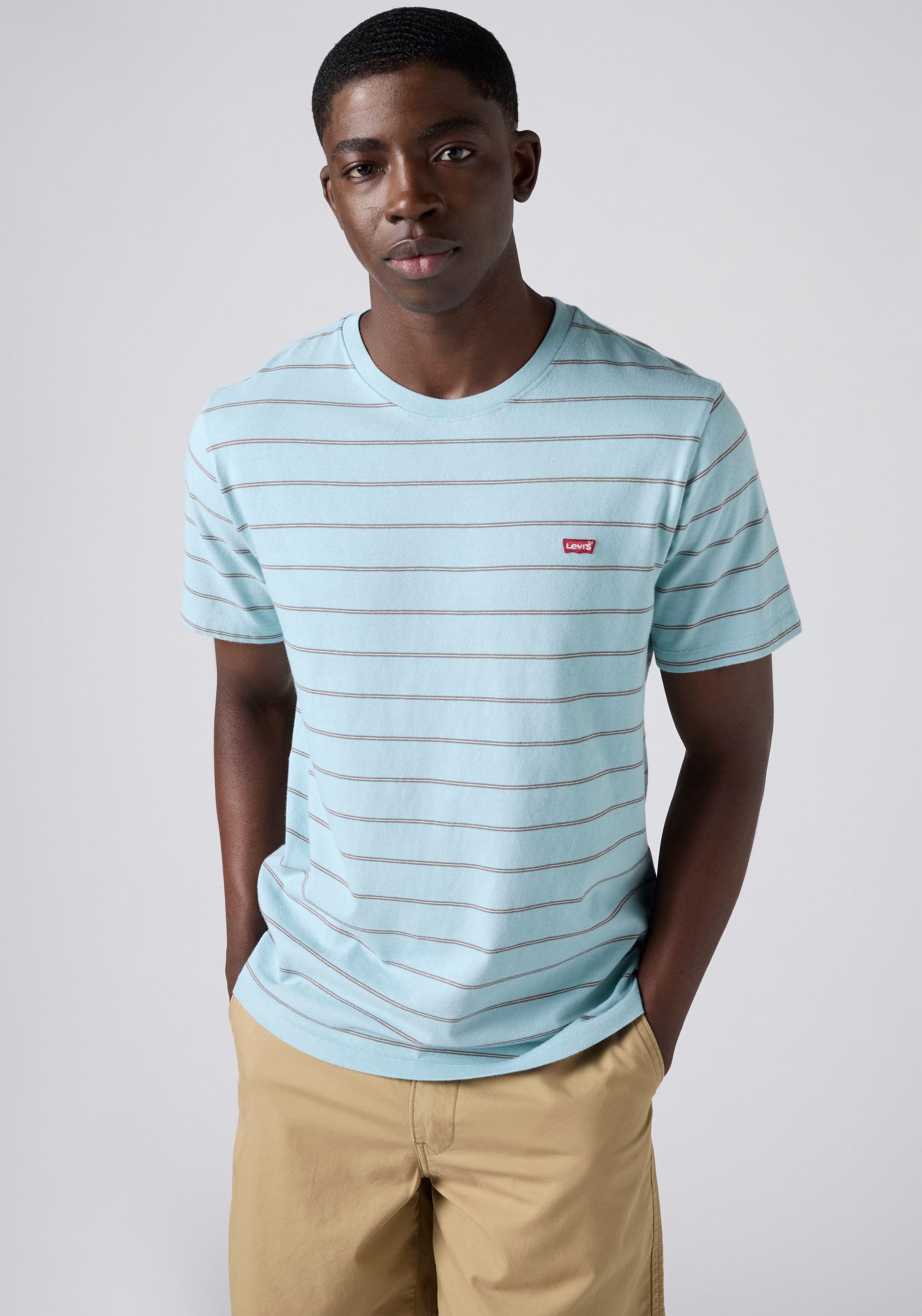Levi's® T-shirt mit Streifenmuster