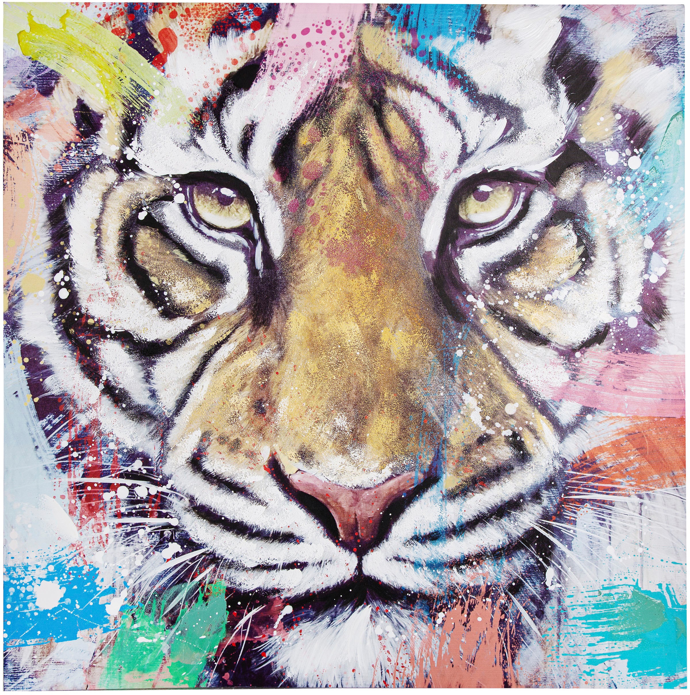 Image of Spiegelprofi GmbH Leinwandbild »RIMBO«, Tiger, (1 St.) bei Ackermann Versand Schweiz