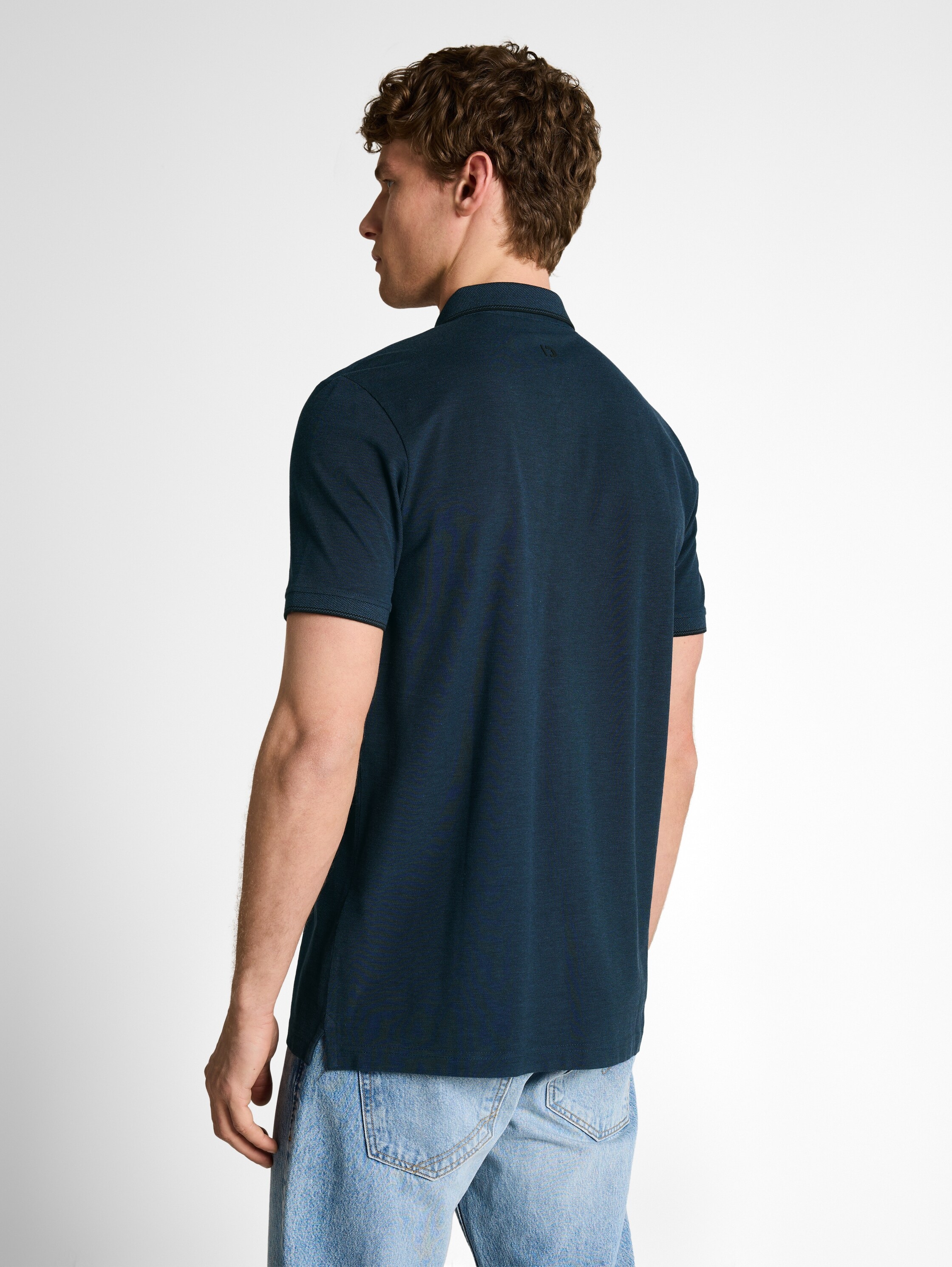TOM TAILOR Denim Polo mit Polo Kragen