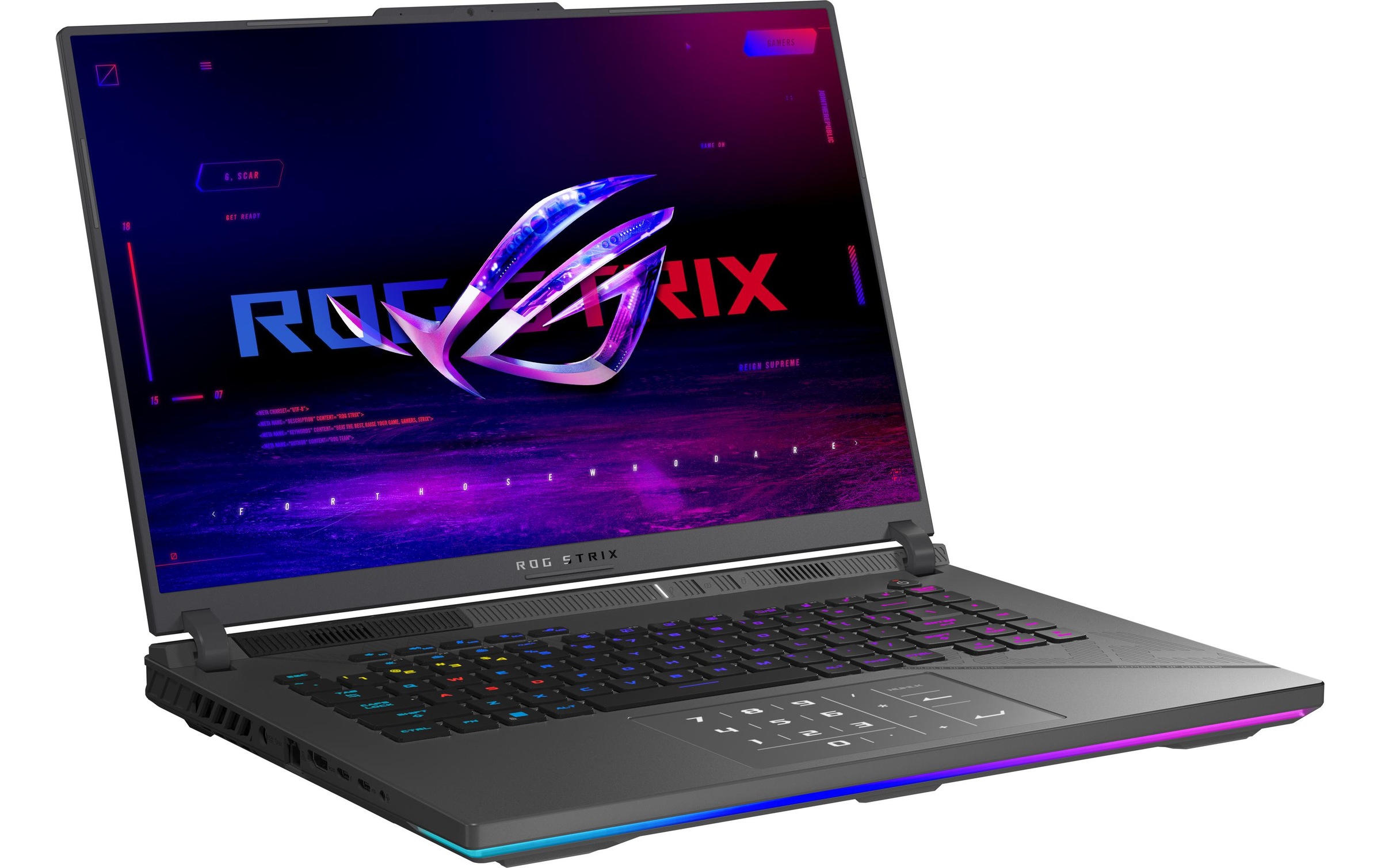 Asus Gaming-Notebook »ROG Strix G16 (G614JZR-N4030W) RTX 4080«, 40,48 cm, / 16 Zoll, Intel, Core i9, GeForce RTX 4080, 1000 GB SSD