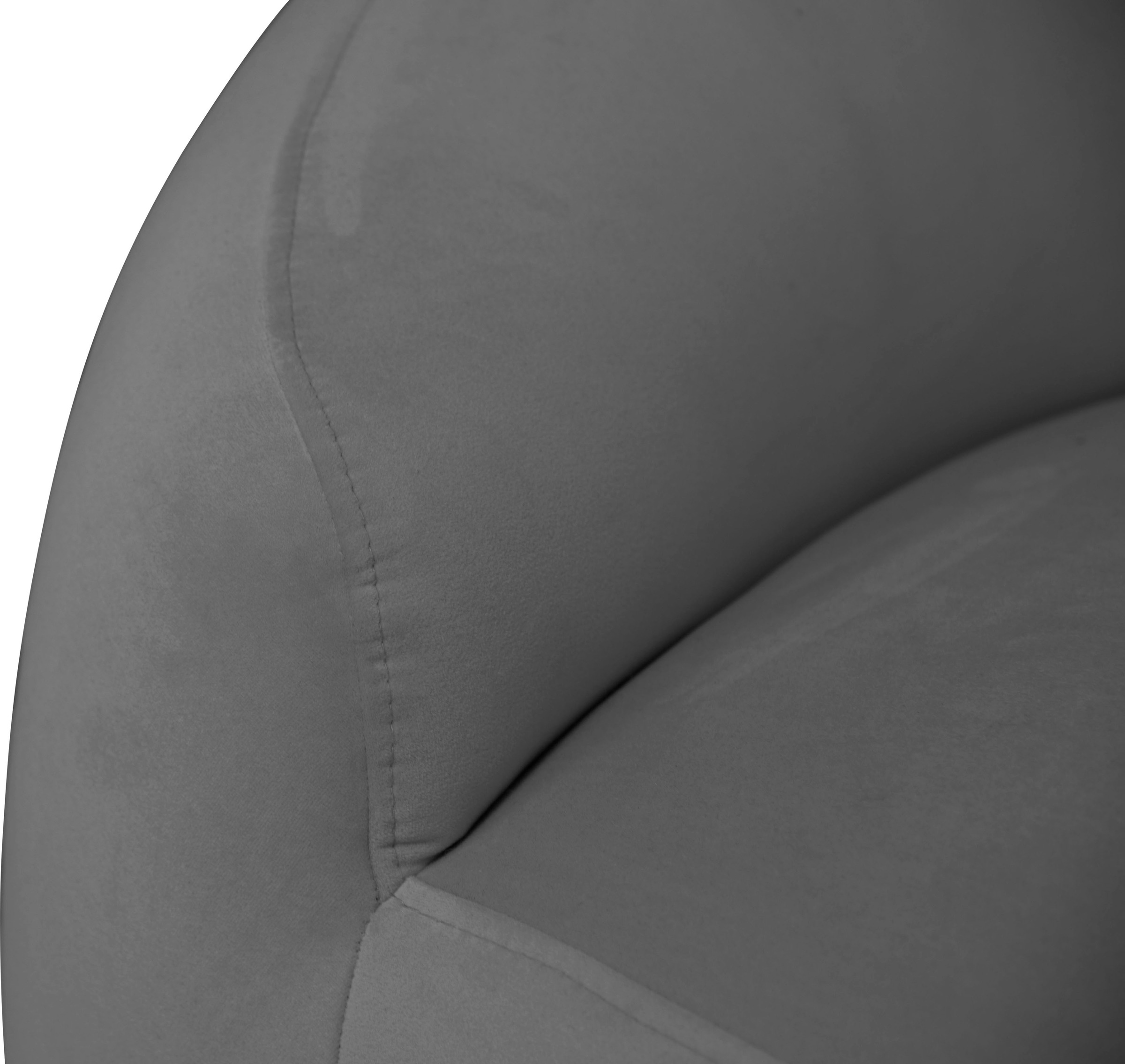 LeGer Home by Lena Gercke Ecksofa »YANI L-Form, Designersofa, organische Form, Masse B/T/H: 255/170/81 cm«, mit Wellenunterfederung, auch in Bouclé, Recamiere rechts/links