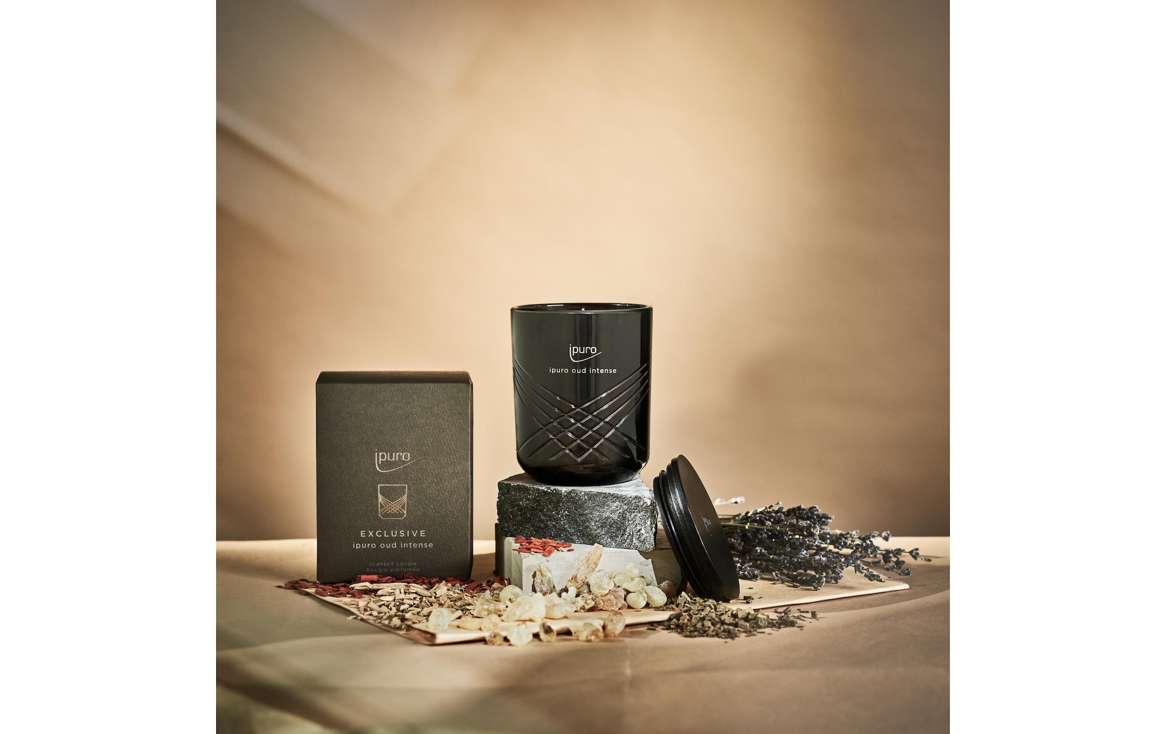 IPURO Duftkerze »Oud Intense 270 g«