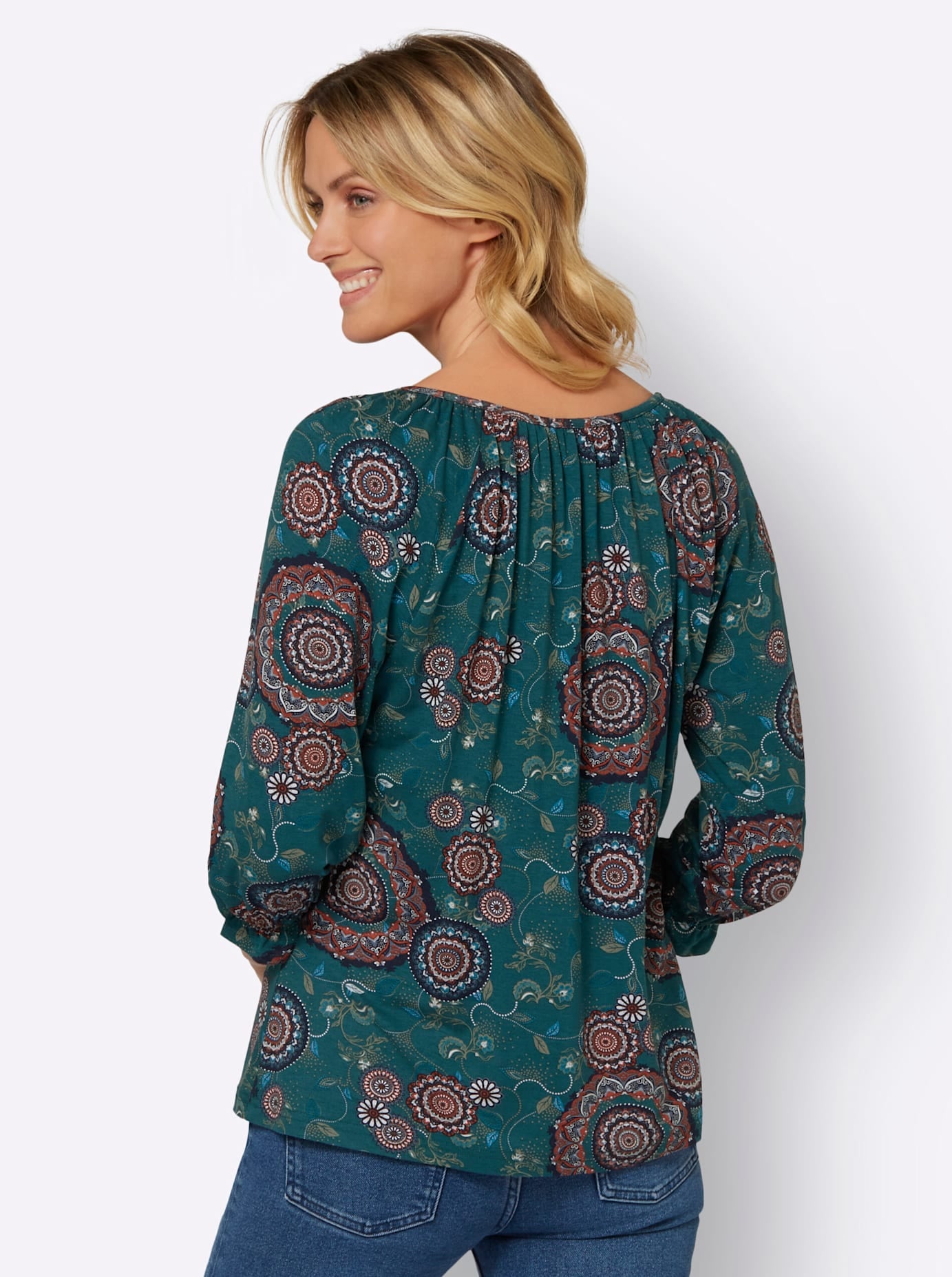 Inspirationen T-shirt à manches 3/4 »Druck-Shirt« 1 cuis