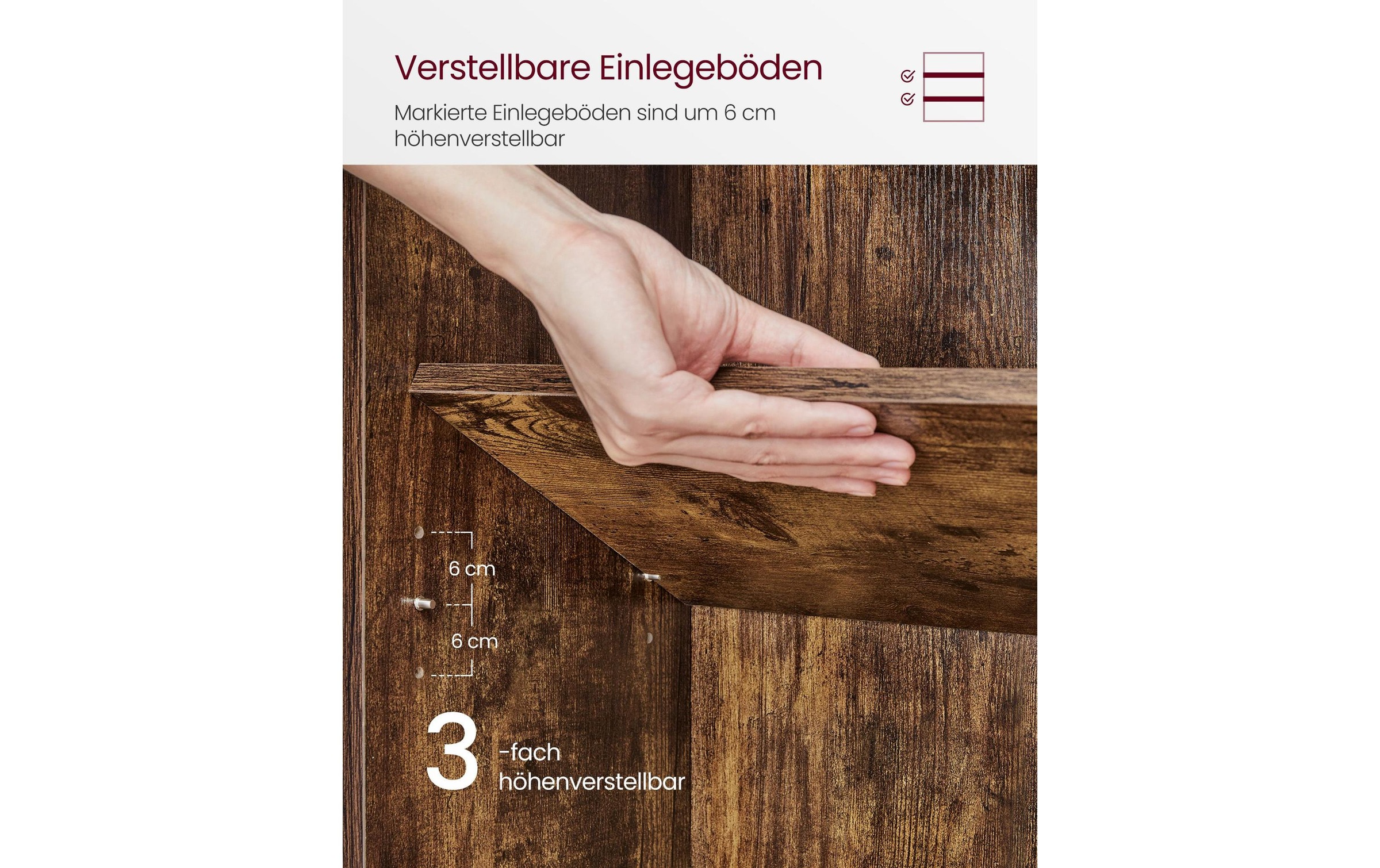 VASAGLE Bücherregal