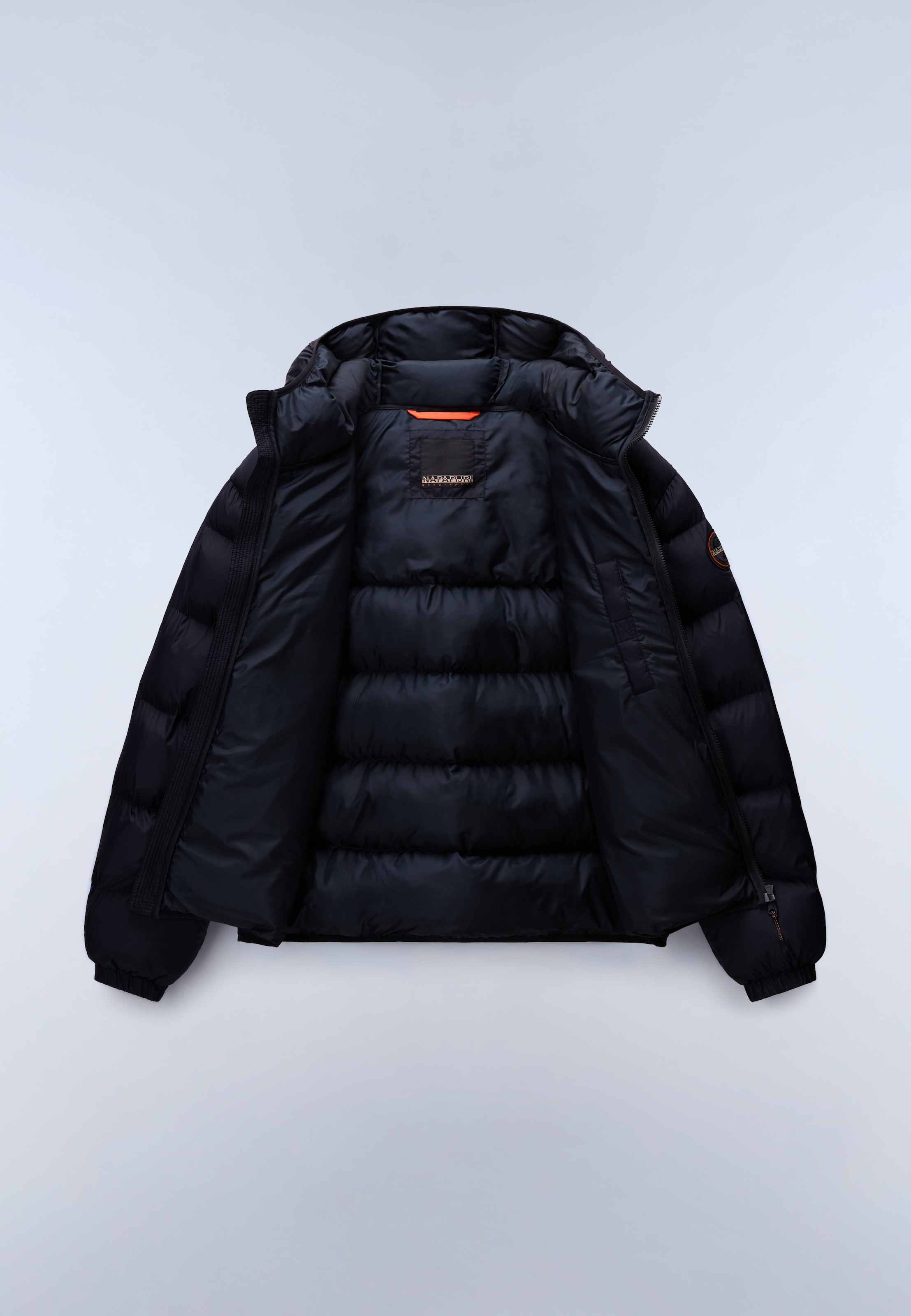 Napapijri Steppjacke »A-MOLVENO HOOD BLACK BEAUTY« auch in grossen Grössen