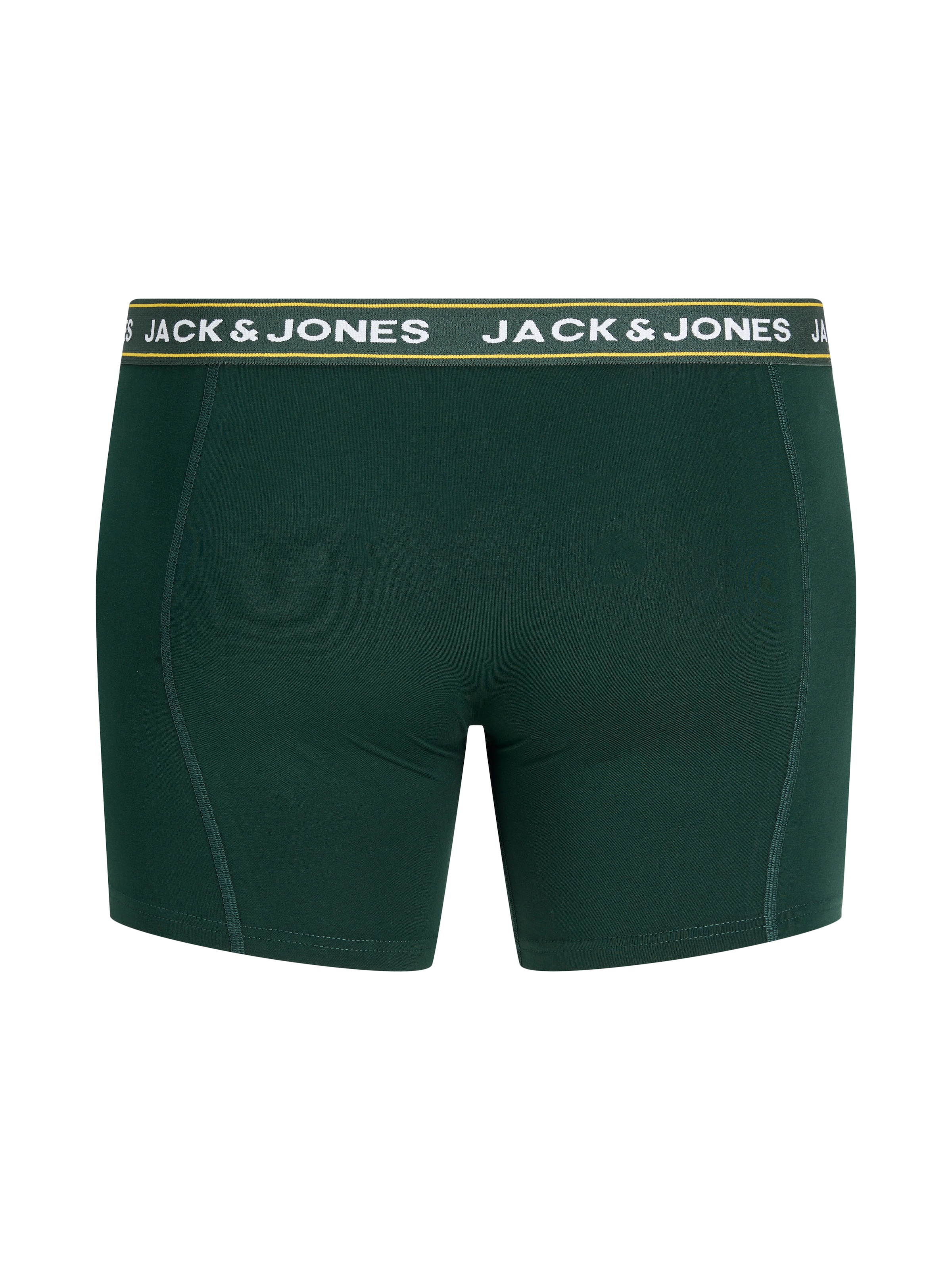 Jack & Jones PlusSize Tronc »JACMAX SOLID TRUNKS 5 PACK BTW PLS« Paquet, 5 cuis mélange de coton, bord-côte élastique