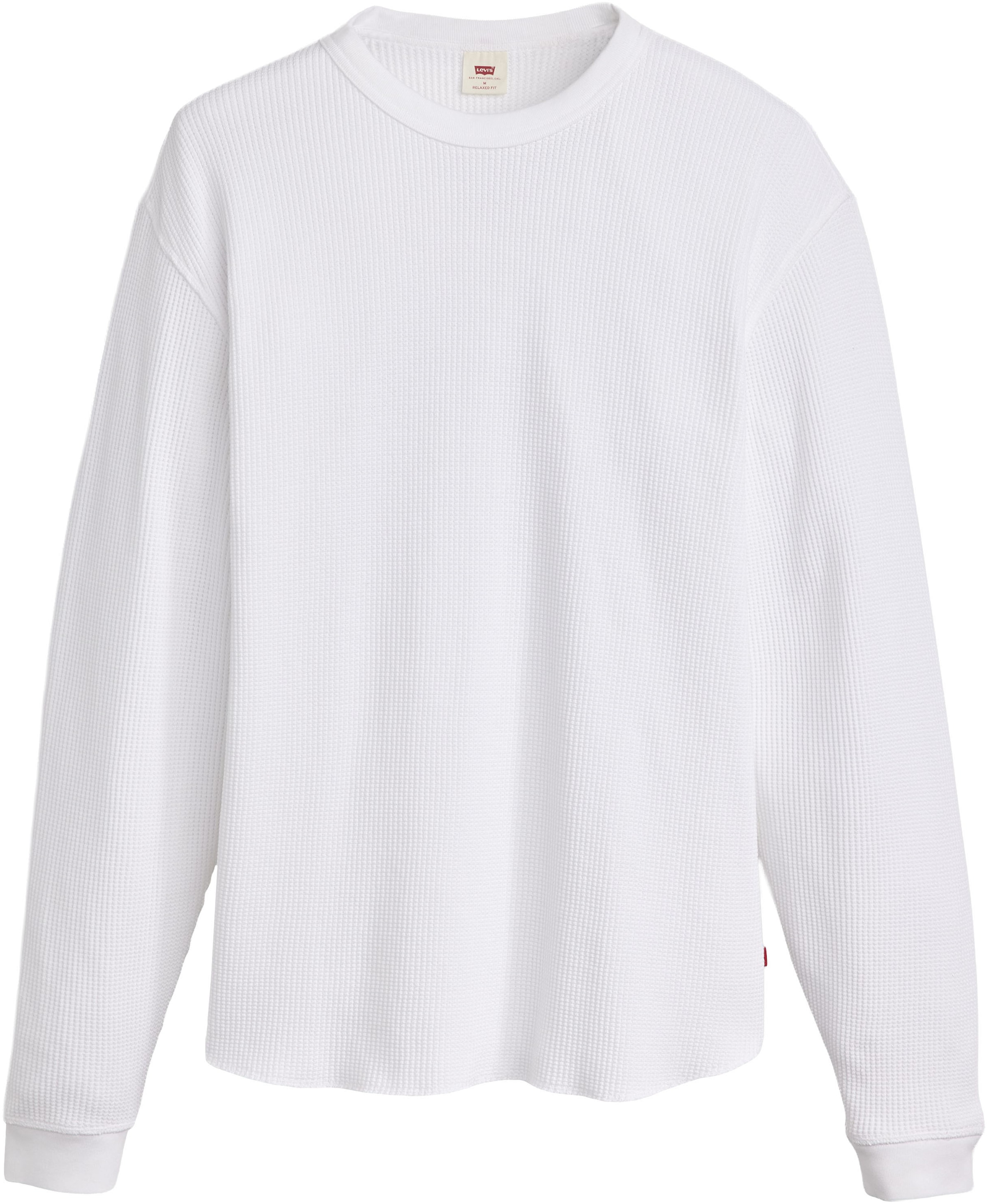 Levi's® Langarmshirt Waffelstrukturmuster