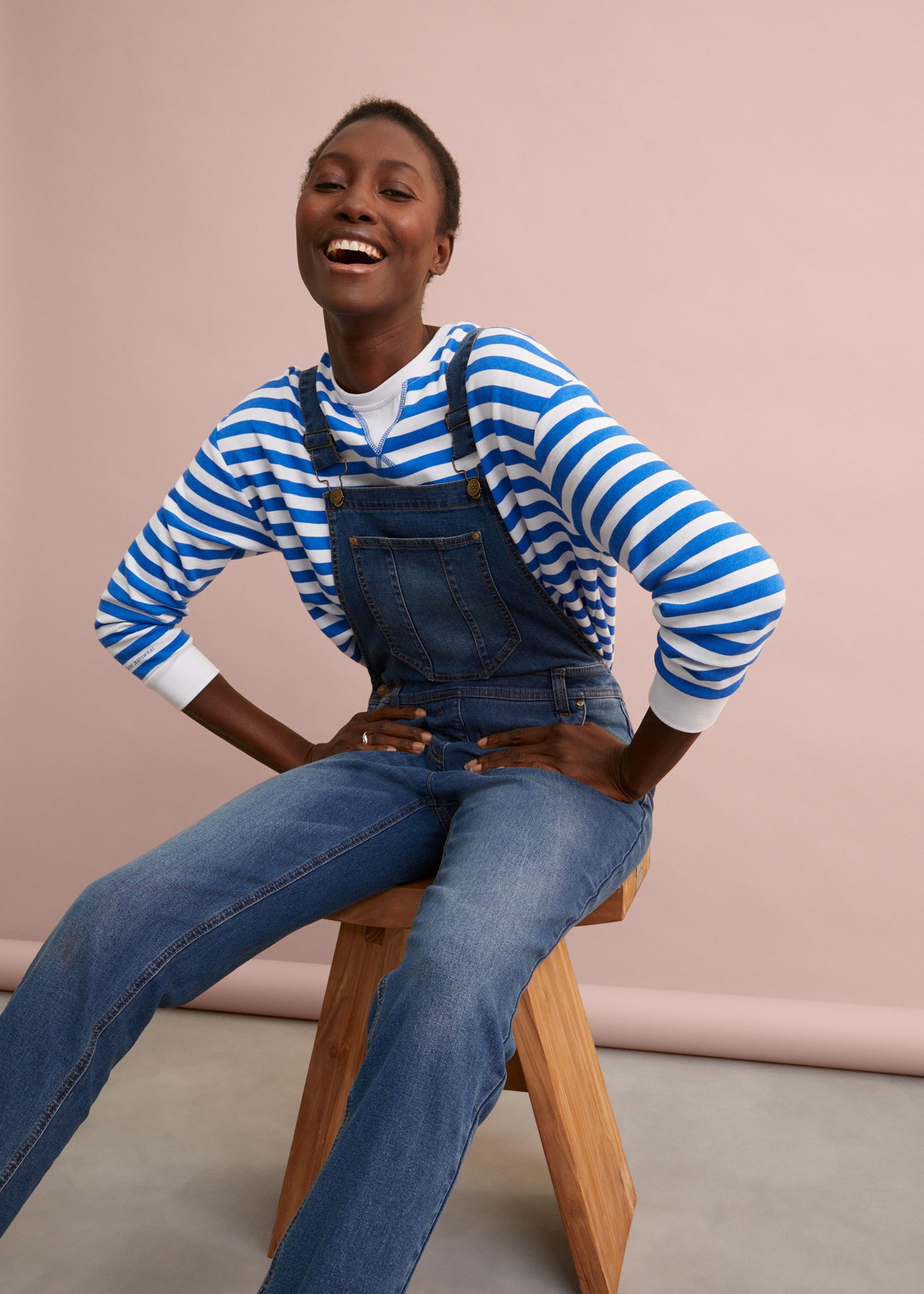 bonprix Salopette en jean