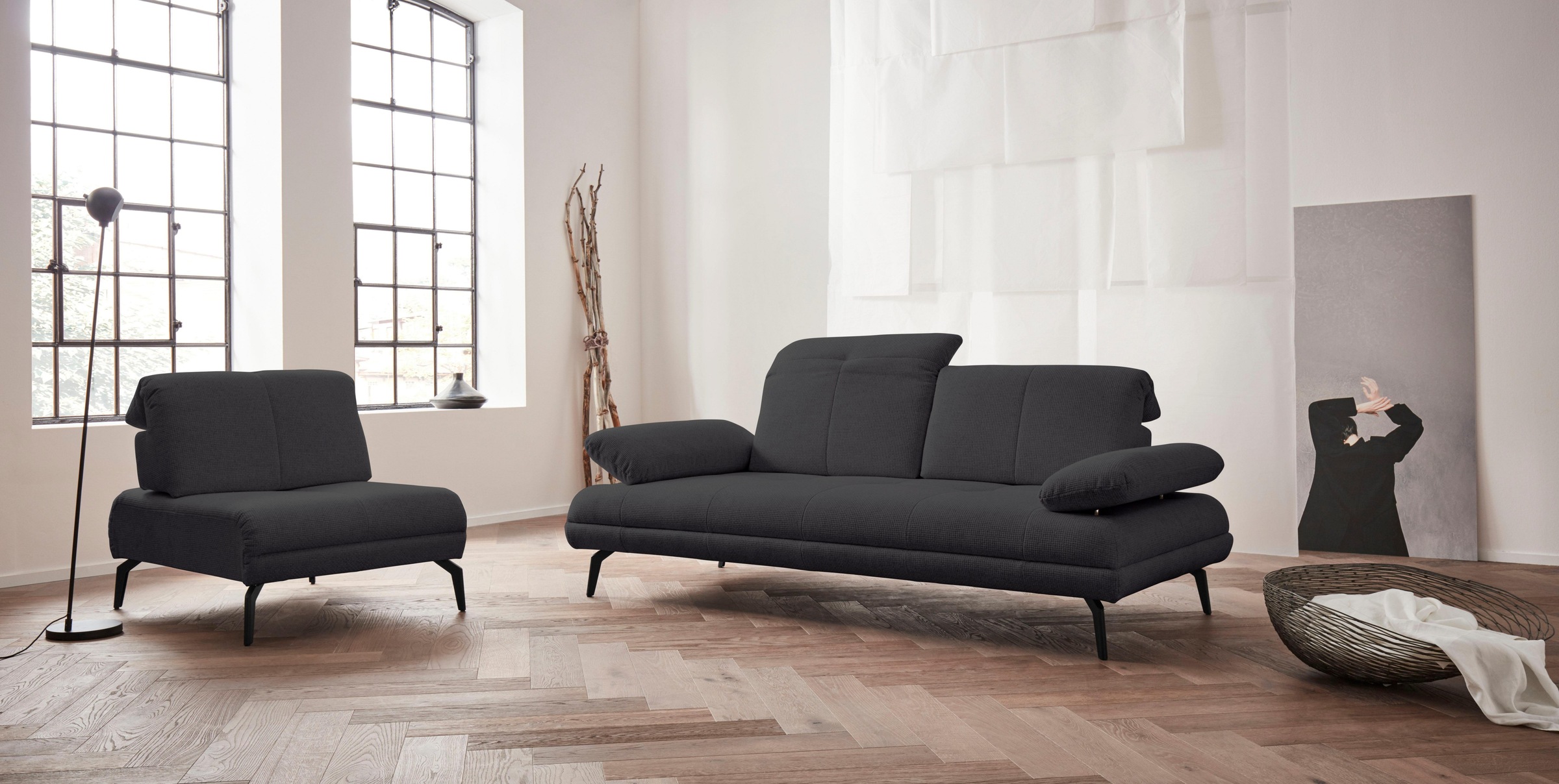 andas Sessel »Stenlille« mit Sitztiefenverstellung und Kopfteilverstellung