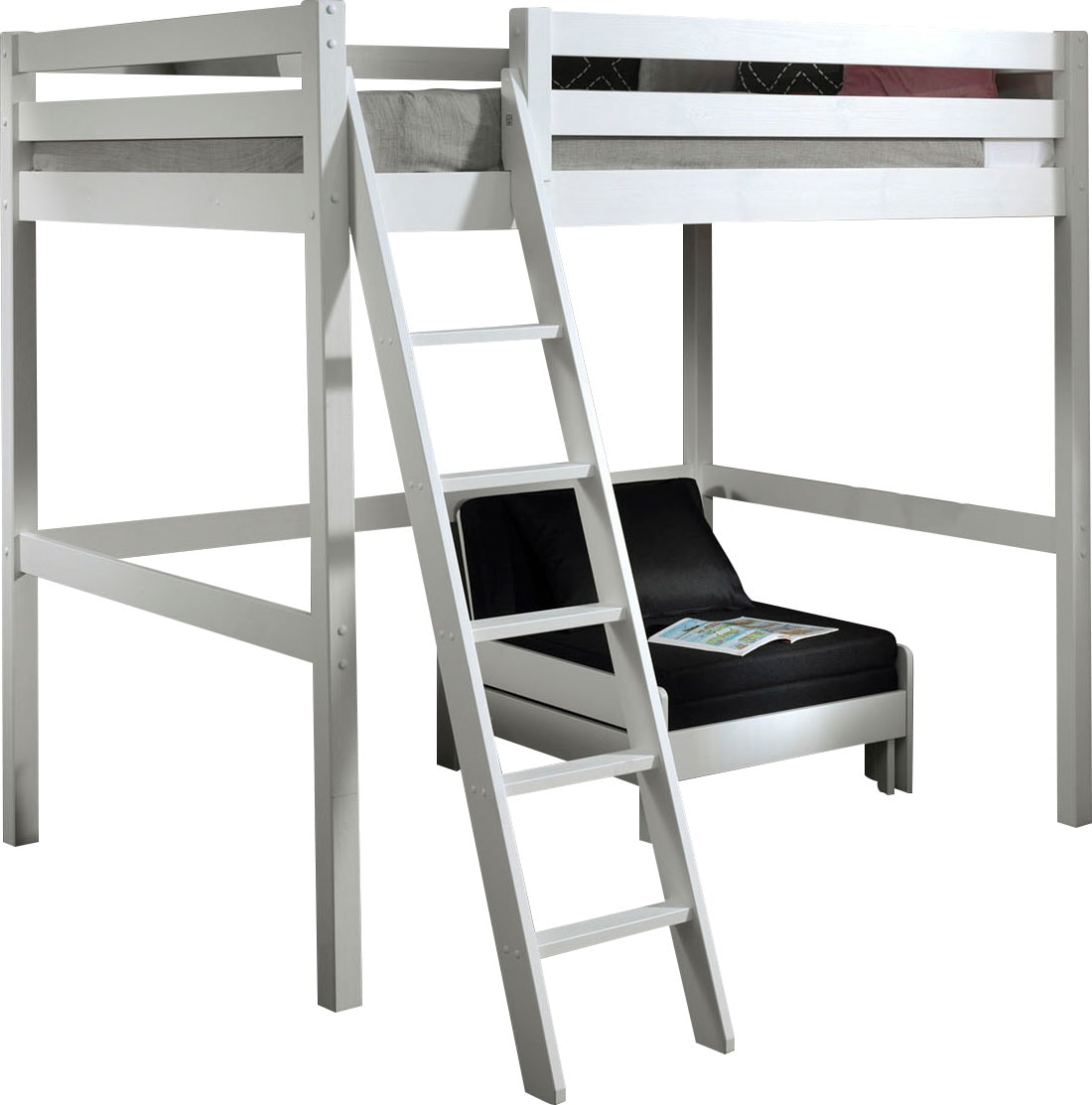 Vipack Hochbett »Pino« Made in Europe,  mit Sessel