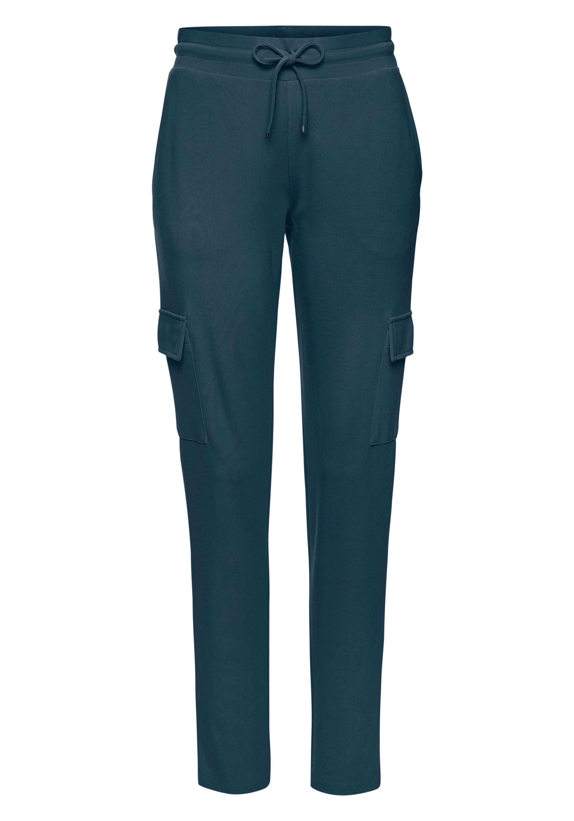 LASCANA Pantalon cargo  en matière fluide et douce, vêtements d’intérieur