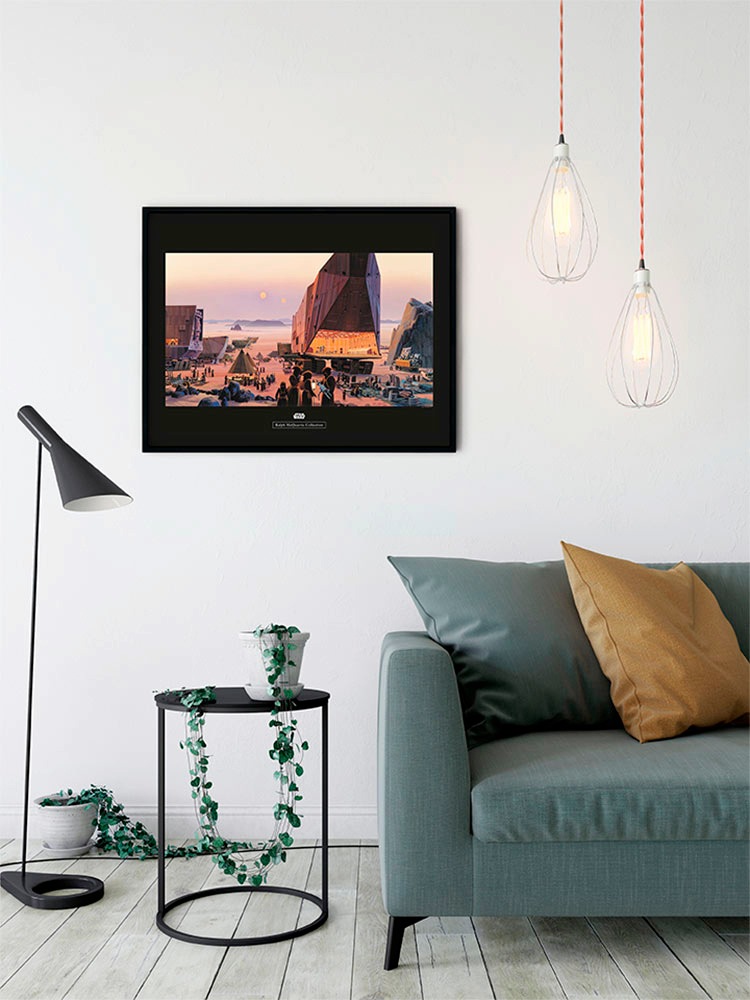 Komar Bild »Star Wars Classic RMQ Java Market«, Star Wars, (1 St.), Wandbild zur Dekoration im Kinderzimmer - ohne Rahmen