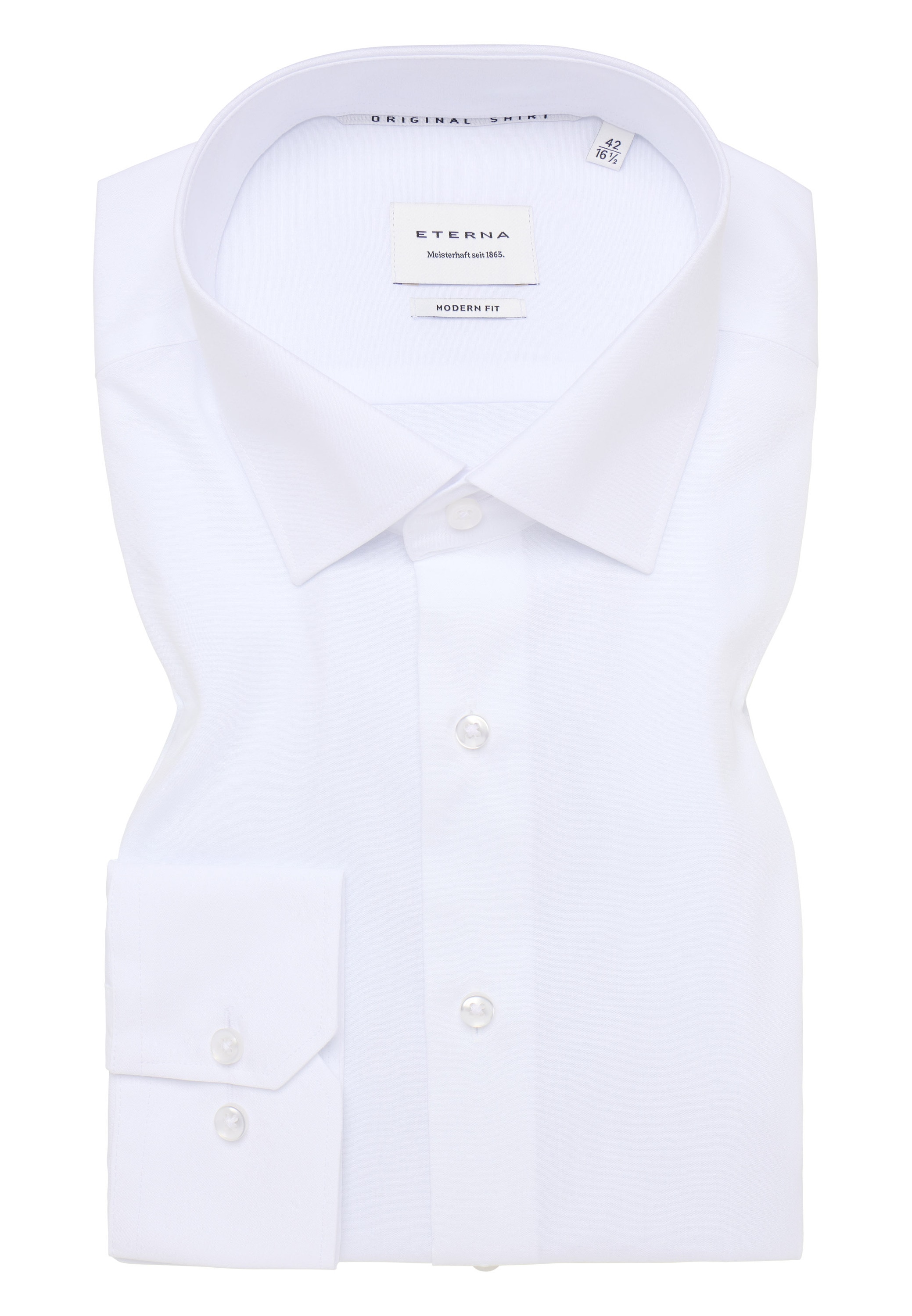 Eterna Langarmhemd »MODERN FIT«, NON IRON (bügelfrei)