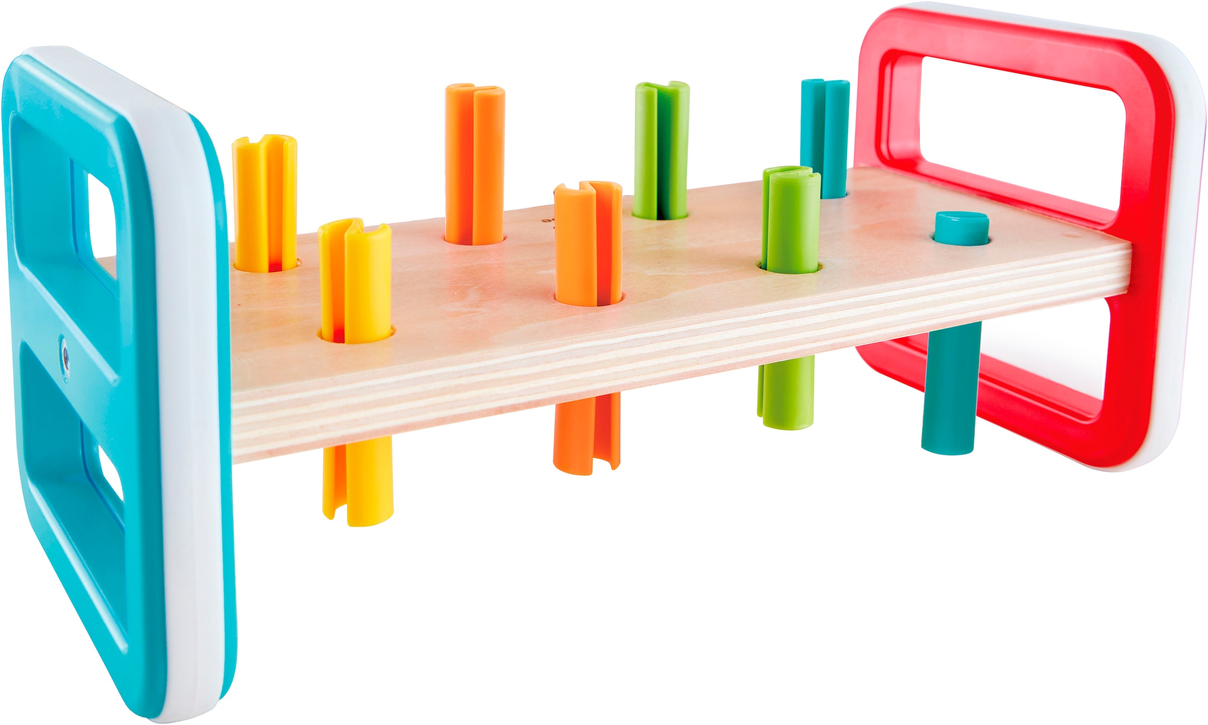 Hape Banc de frappe »Regenbogen-Klopfbank«