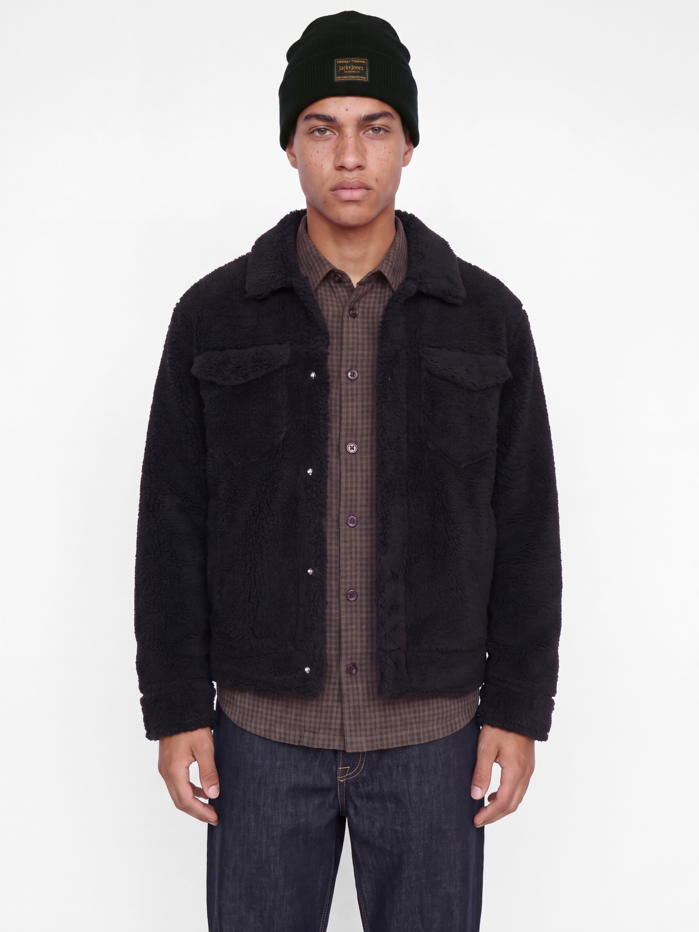 Jack & Jones Bonnet »JACATTITUDE REGULAR BEANIE SN« coton, taille unique