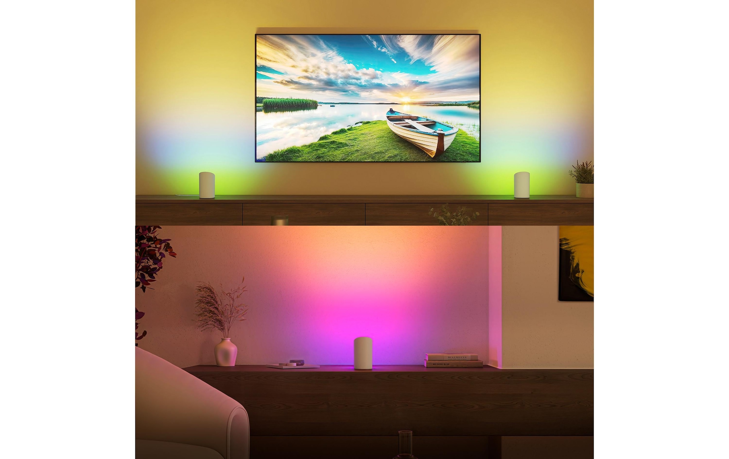 Philips Hue LED Tischleuchte »Play Wallwasher singel«, 1 flammig