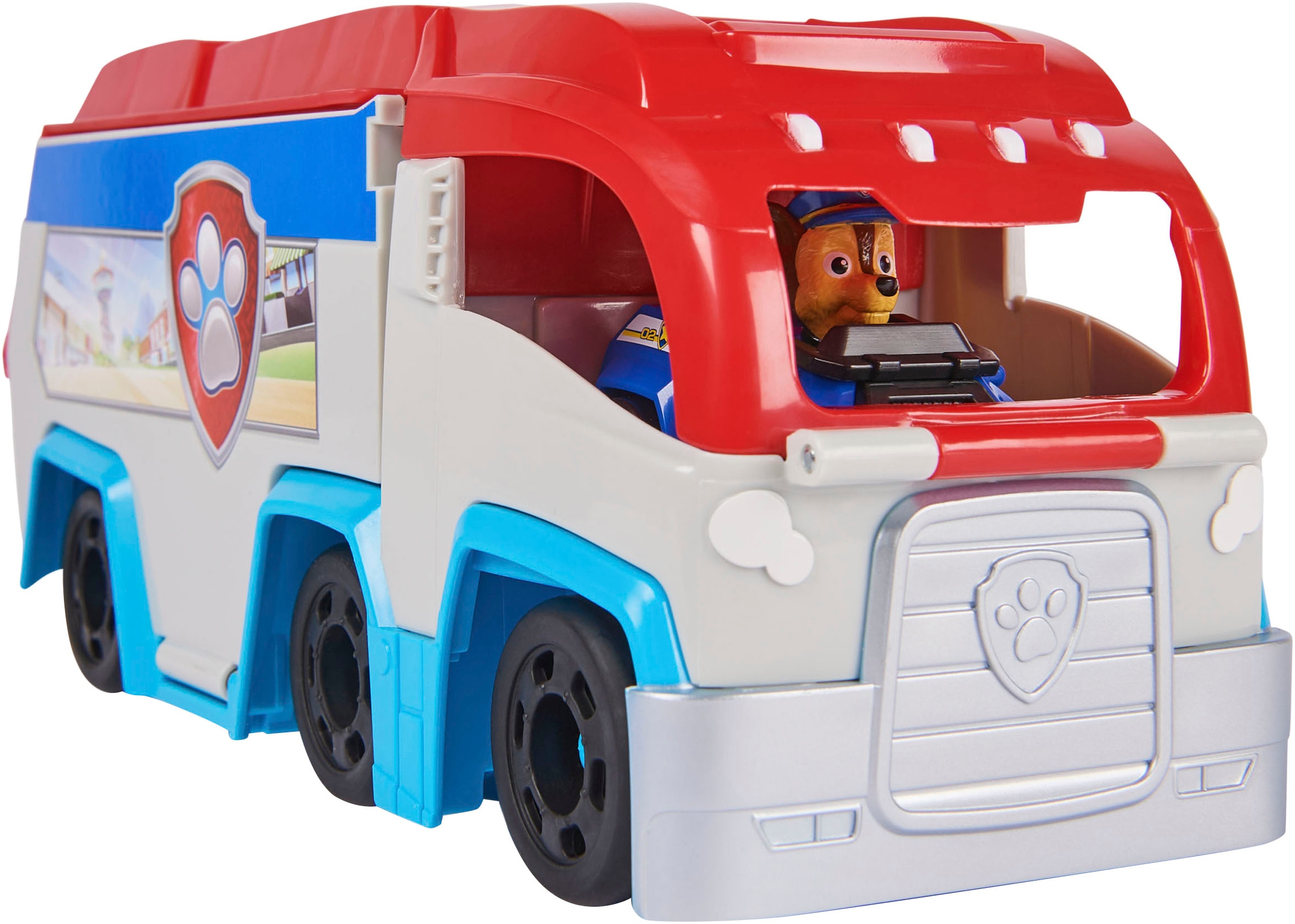 Spin Master Spielzeug-Transporter »Paw Patrol - Pup Squad Patroller« mit Chase-Fahrzeug
