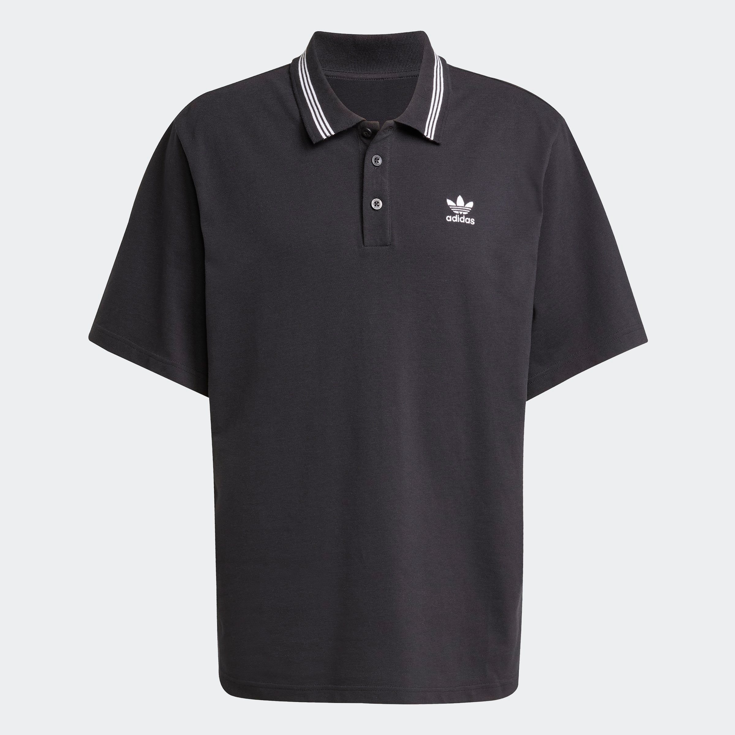 adidas Originals T-shirt »ADIDAS ADICOLOR, LOCKER GESCHNITTEN« style sportif, silhouette ample, avec fermeture à pression