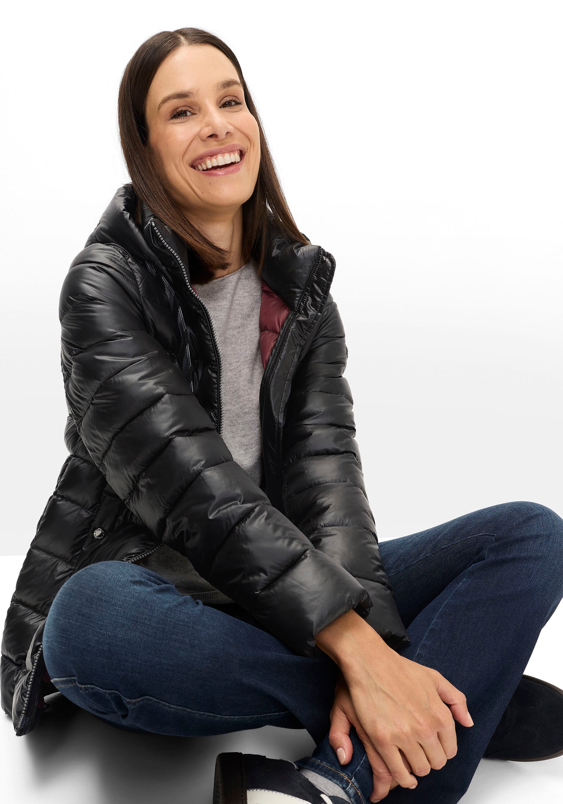 Fuchs Schmitt Steppjacke »Steppjacke« mit Kapuze mit Kapuze