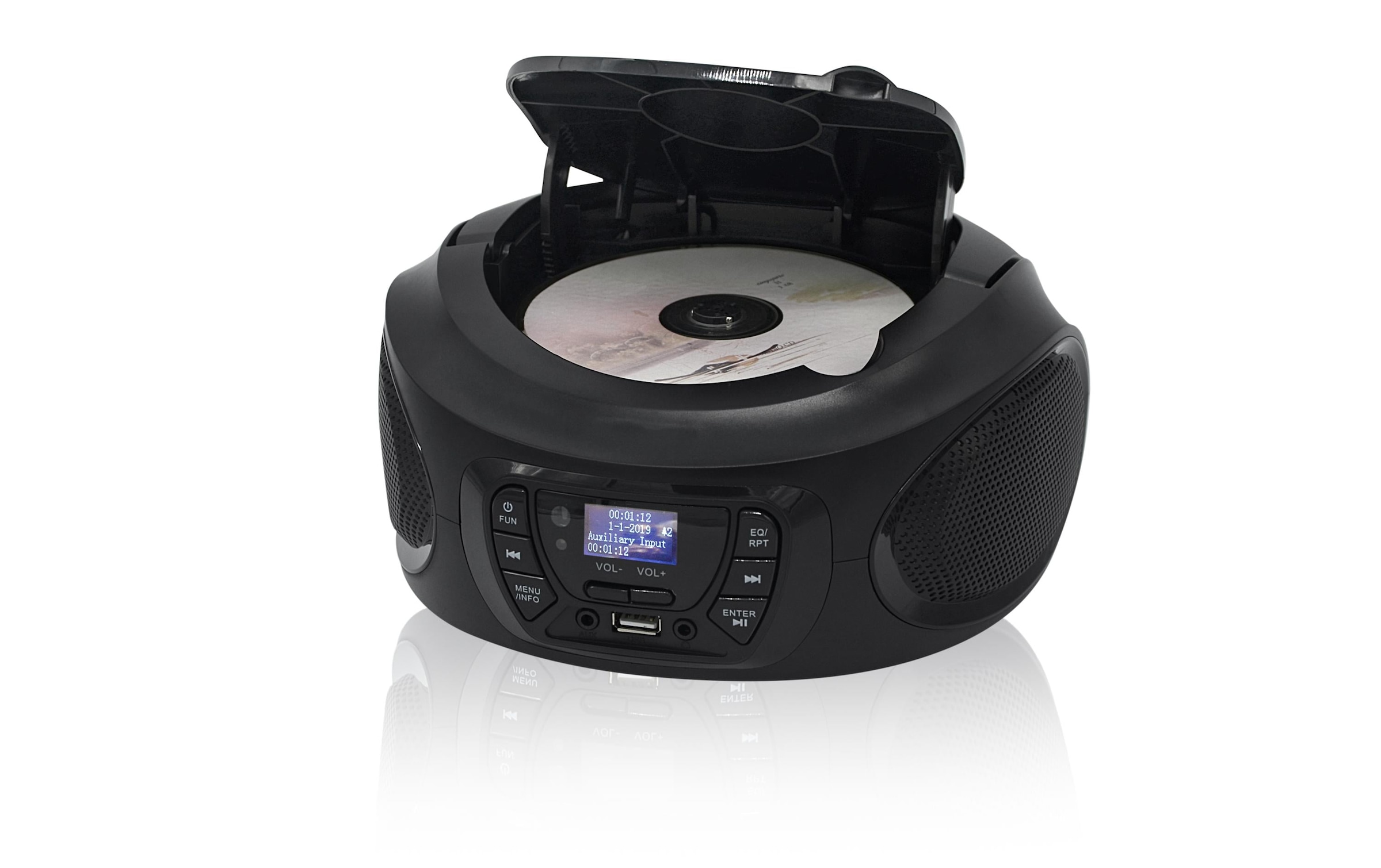 CD-Radiorecorder »Roadstar CDR-375«, CD-Player, Display