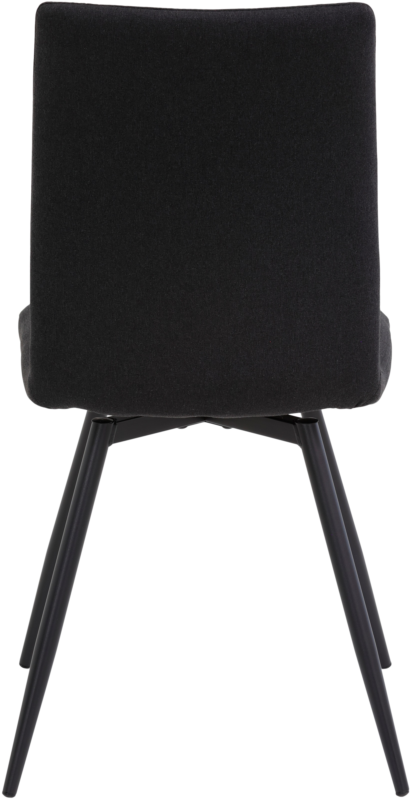 HELA Drehstuhl »Vierfussstuhl RIO«, (Set), 2 St., Webstoff, Esszimmerstuhl, 360° drehbar, gepolstert, Webstoff, 120kg belastbar