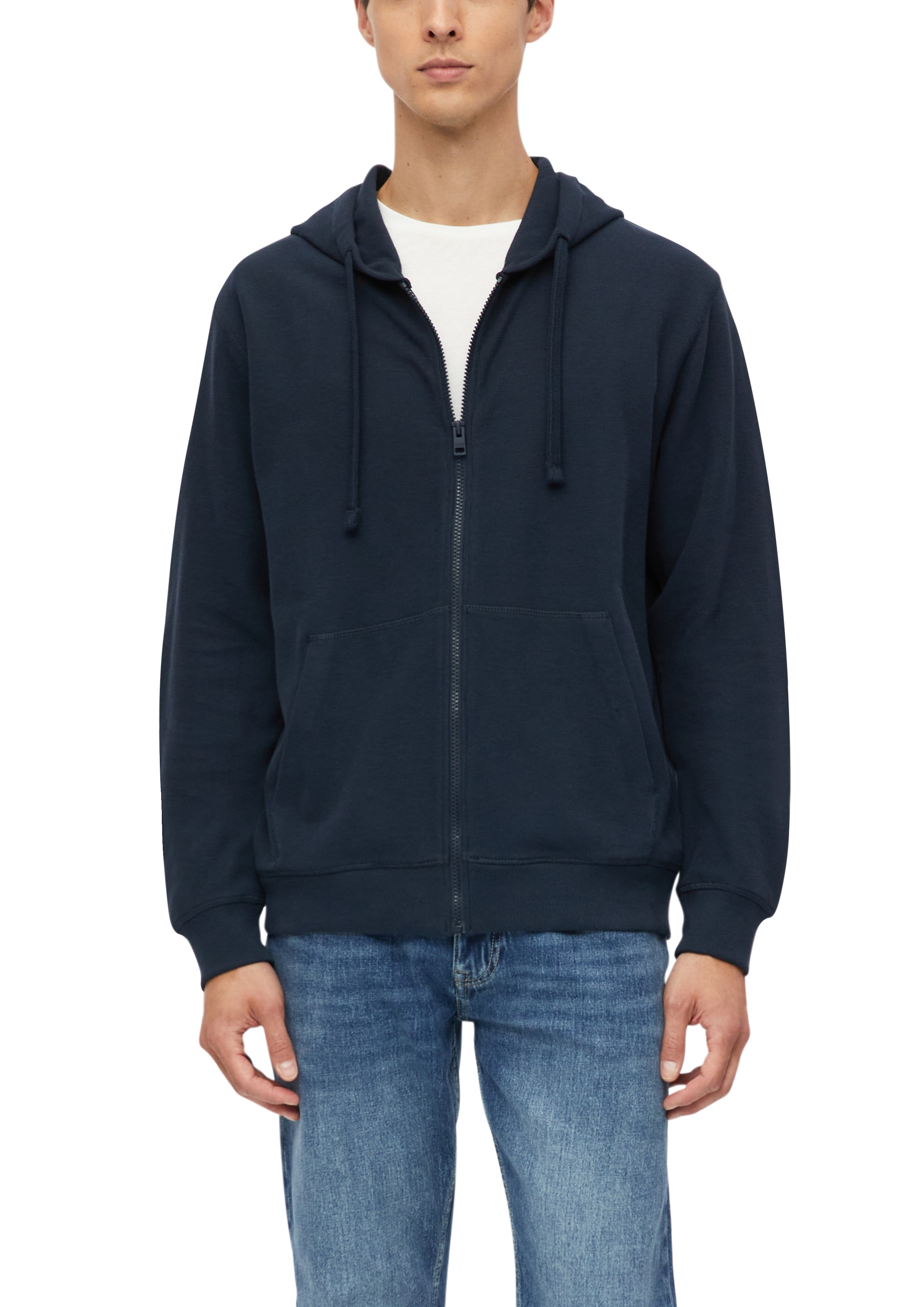 Image of s.Oliver Kapuzensweatshirt, in feiner Strick-Optik