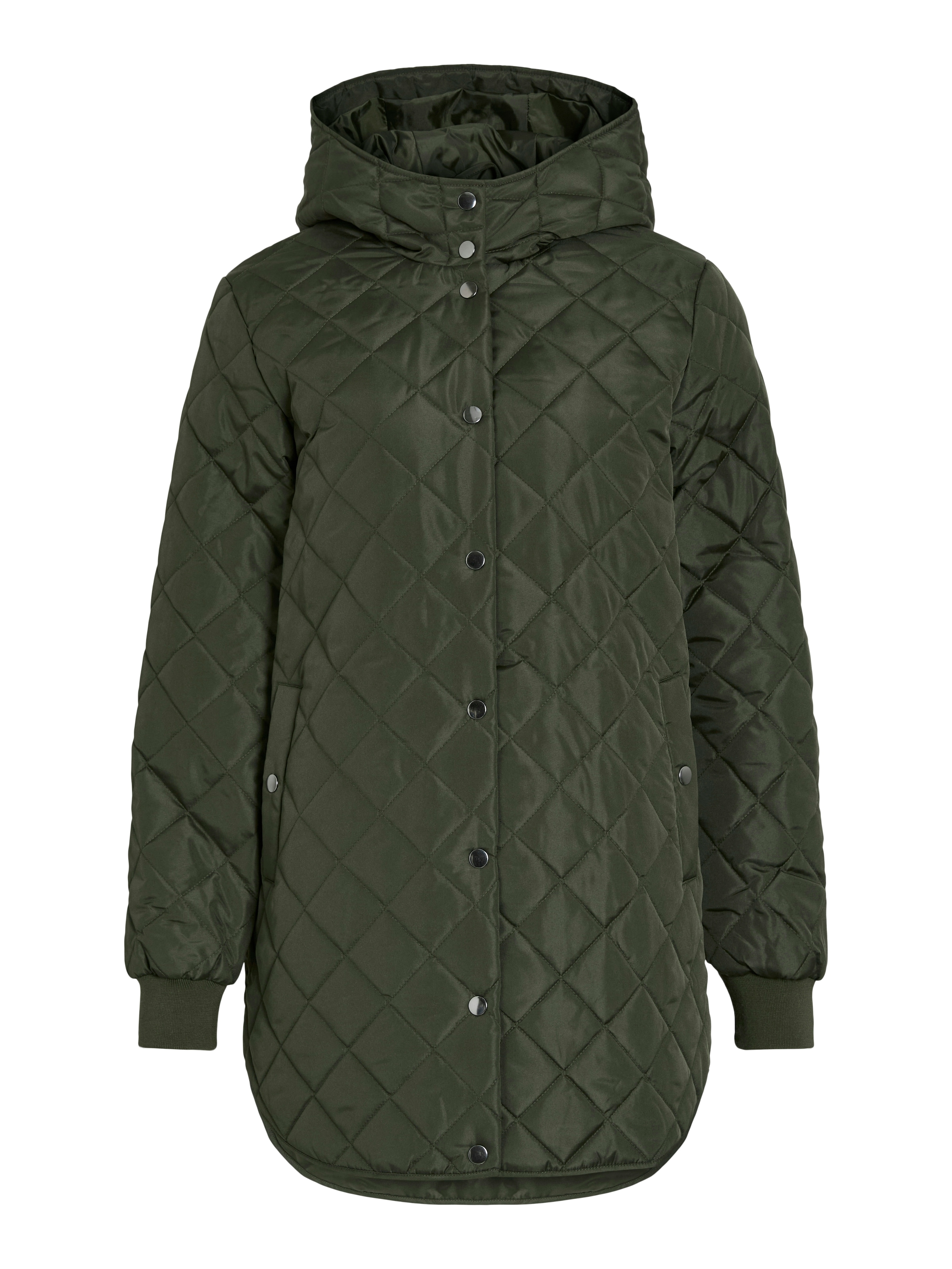 Vila Steppjacke »VITATE L/S HOODED JACKET - NOOS«, mit Kapuze