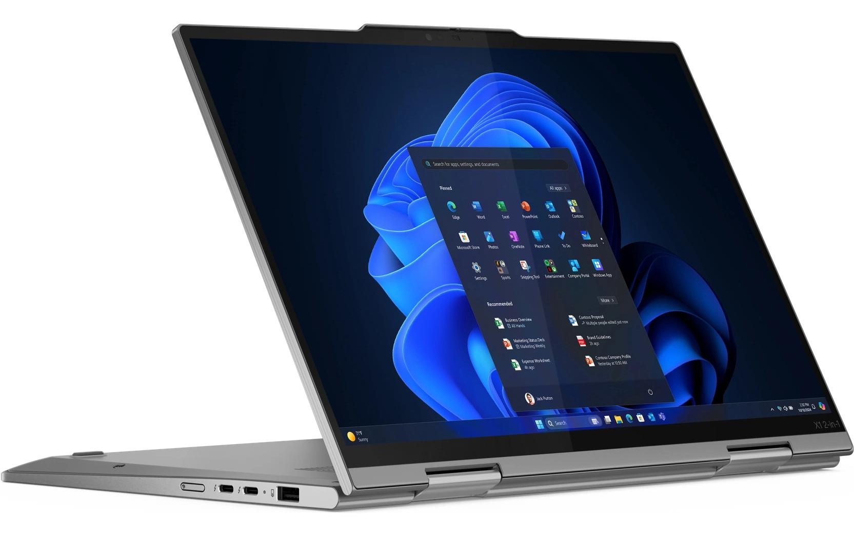 Lenovo Ordinateur portable »ThinkPad X1 2-in-1 Gen. 10 Aura Edition Copilot+ PC« / 14 ″ Intel Core Ultra 7 ARC