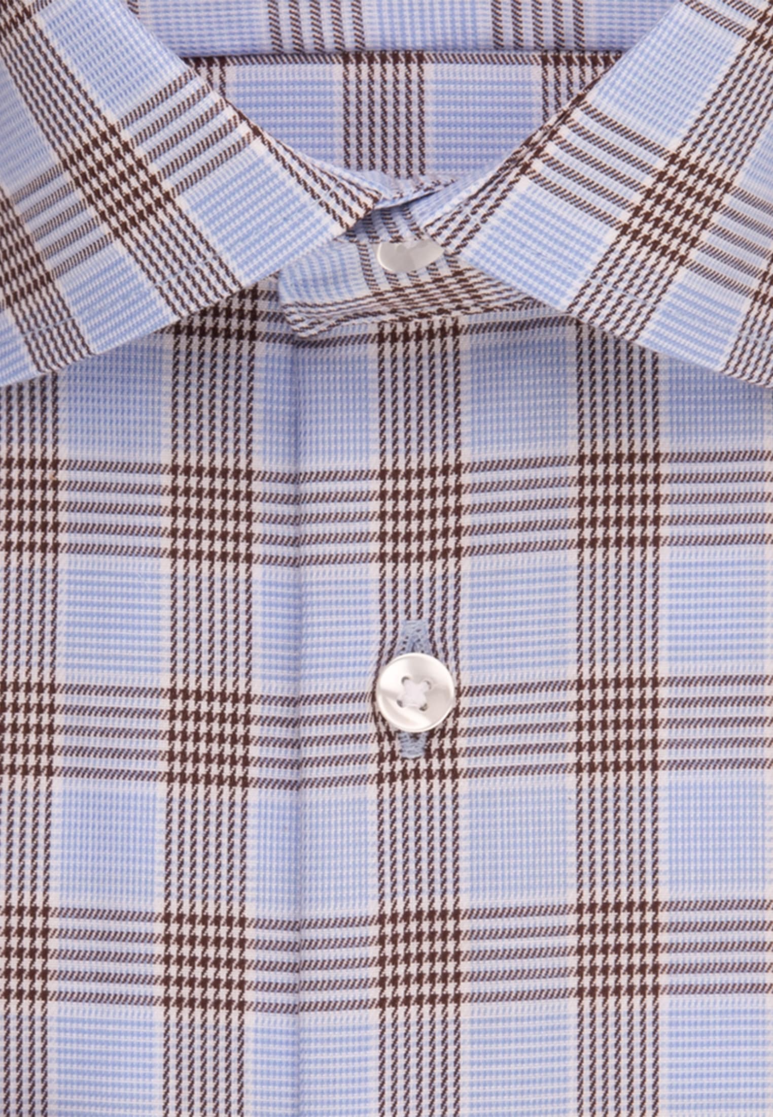 seidensticker Businesshemd »Regular«, Regular 1/1 Kentkragen Karo
