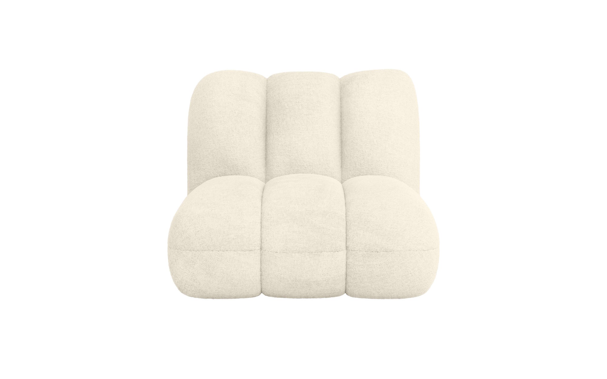 LeGer Home by Lena Gercke Sessel »Priya Loungesessel, moderne Steppung, auch in Bouclé«, perfektes Einzelstück, gemütlich und modern, B/T/H: 90/106/84 cm