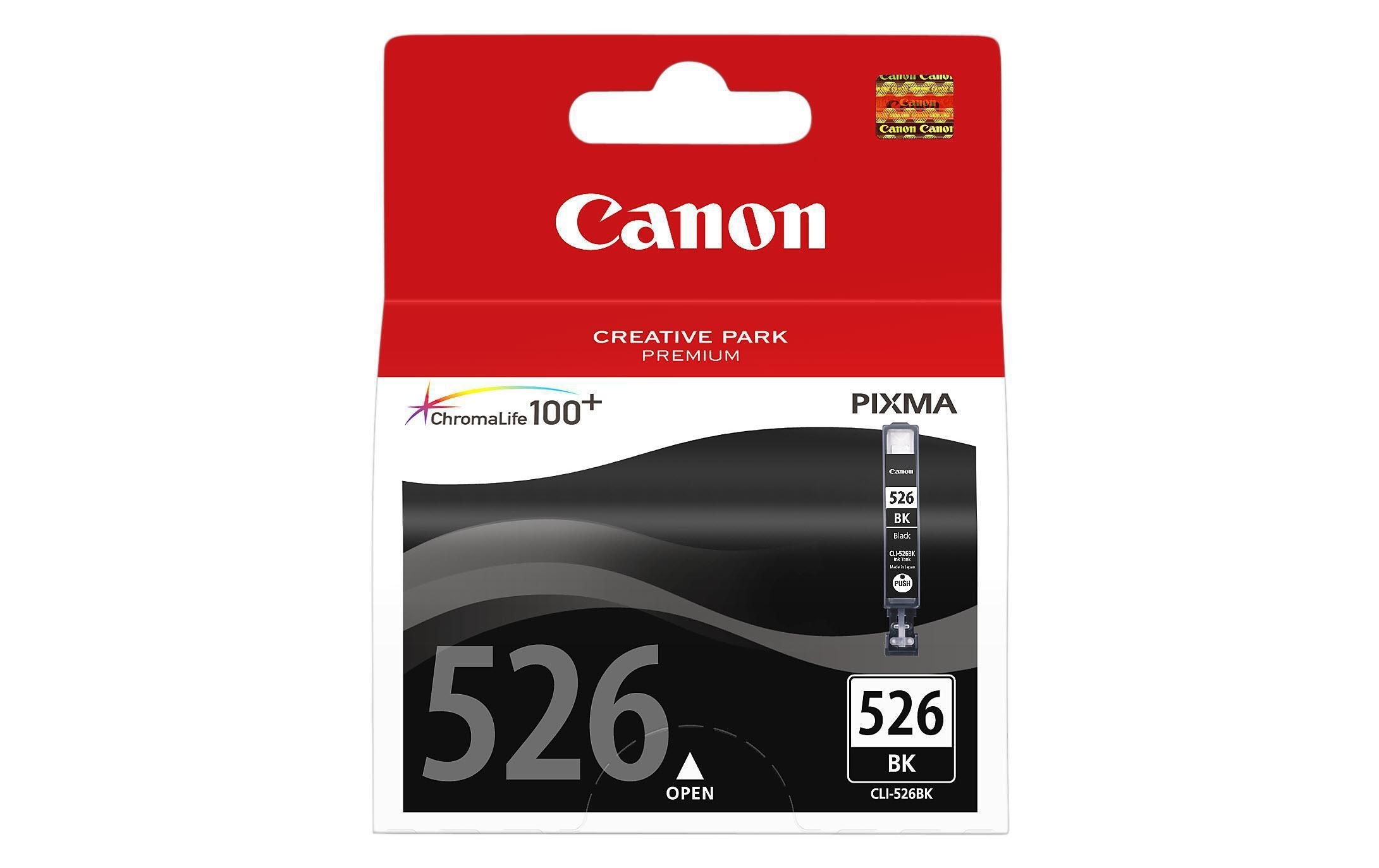 Canon Tintenpatrone »CLI-526BK Black«, (1 St.)