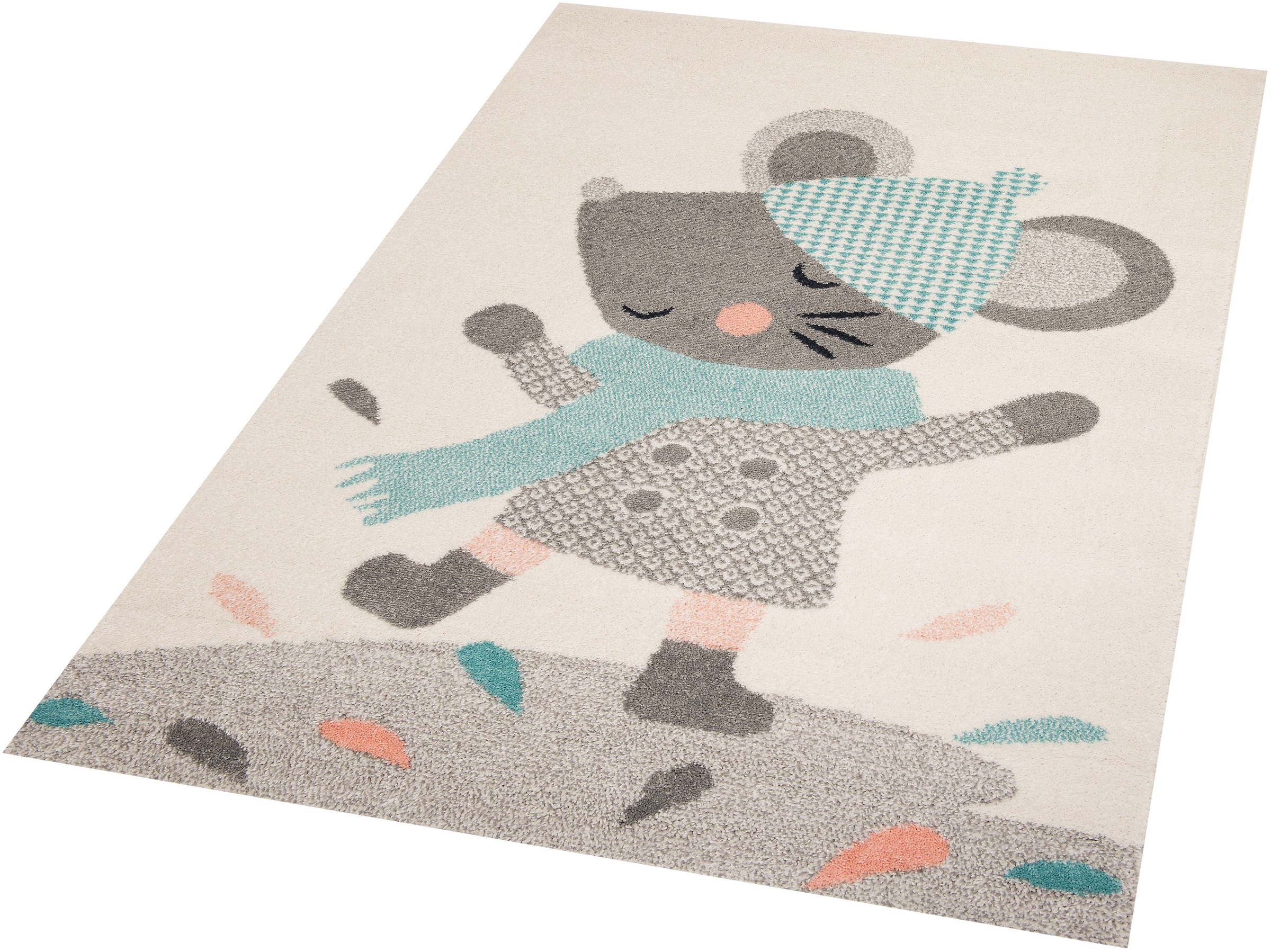 Image of Zala Living Kinderteppich »Play in the rain«, rechteckig, 9 mm Höhe, Spielunterlage, besonders weich durch Microfaser bei Ackermann Versand Schweiz