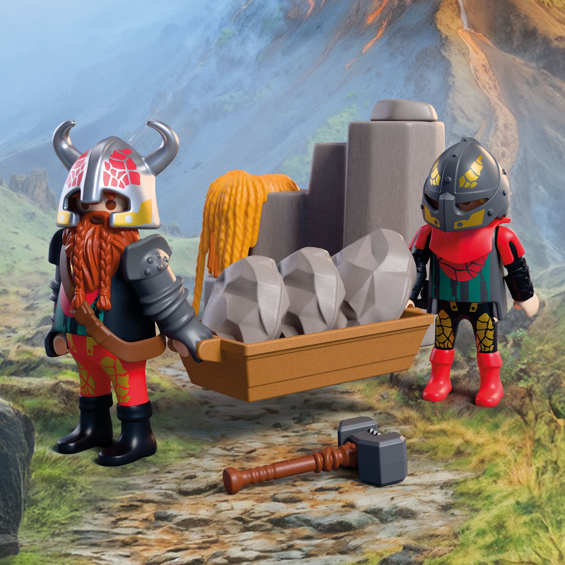 Playmobil® Jeu de construction »Steinkatapult Drachenritter (72117), Knights«