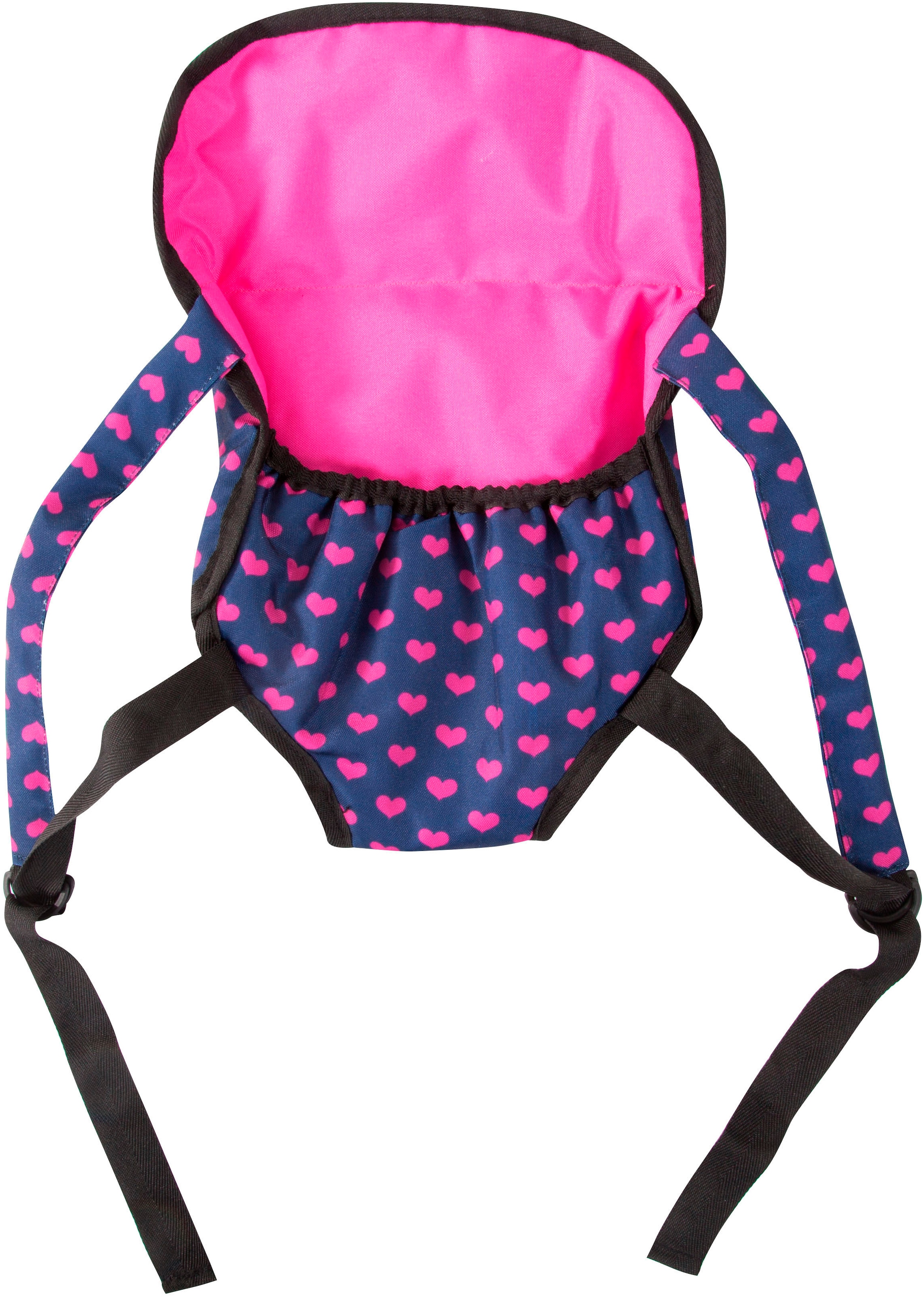 Bayer Kombi-Puppenwagen »Grande« mit Reisebett, Schnuller, Geschirr und Pflegeprodukten