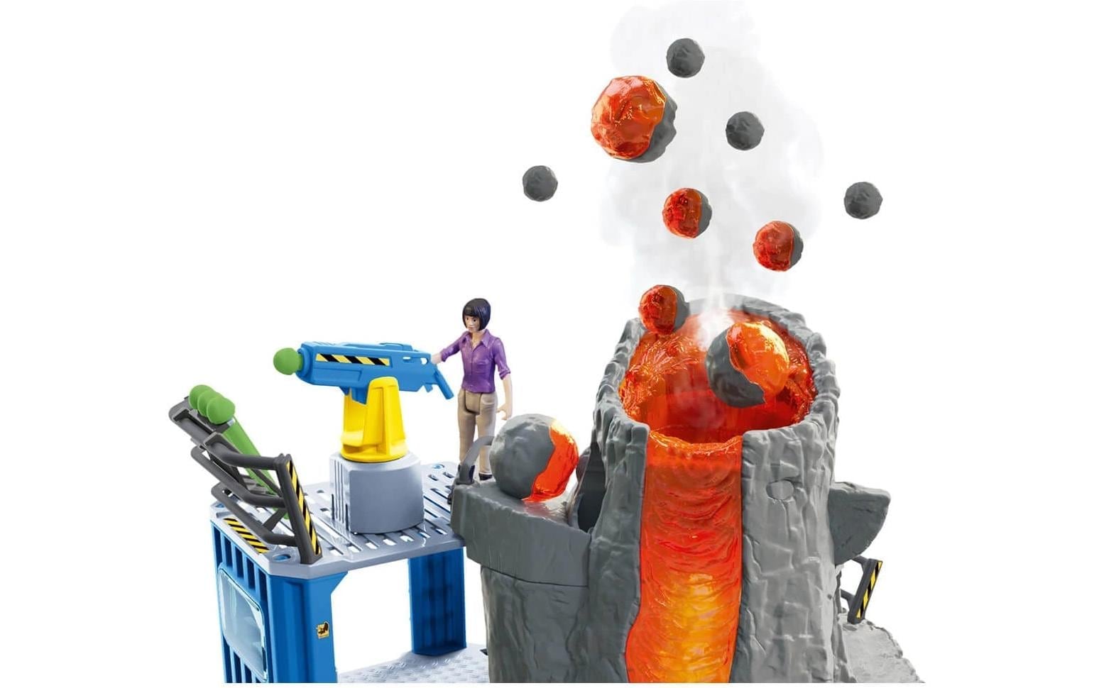 Schleich® Monde de jeu »Figurenset Grosse Vulkan Expedition« Dinosaurier Spielzeug-Set