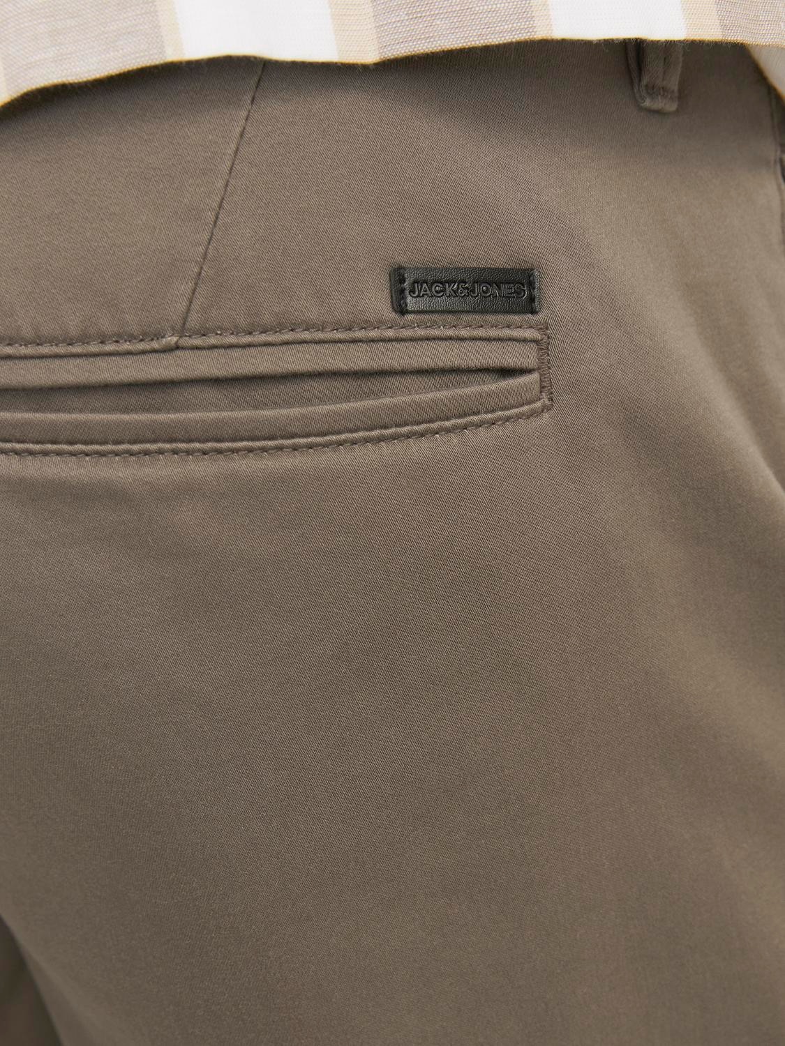 Jack & Jones Chinoshorts »JPSTBOWIE JJSHORTS S«, mit Aufschlag