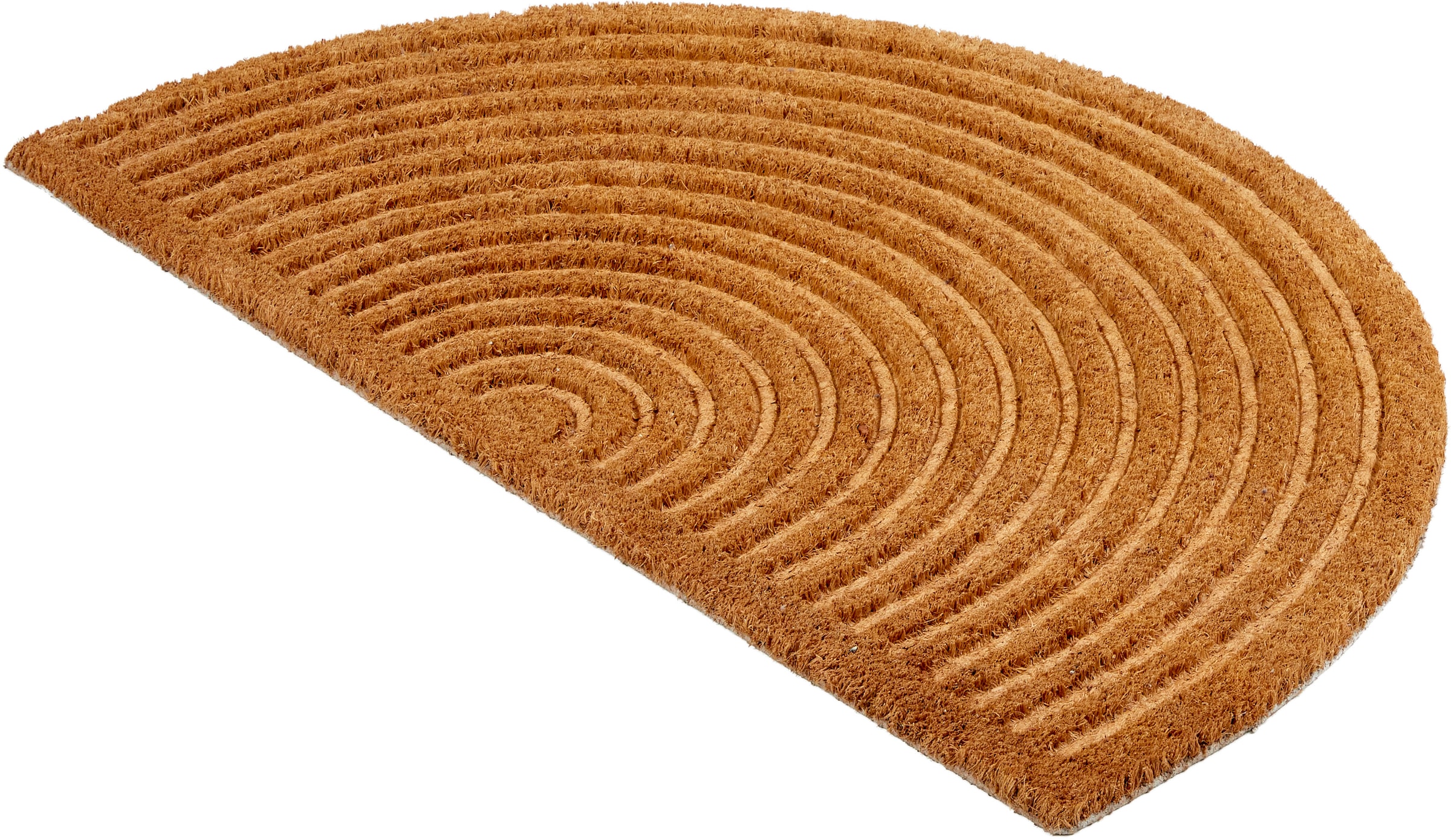 ASTRA Tapis de sol »Coco Shape 007« 15 mm Höhe Paillasson, coco, demi-circulaire, antidérapant