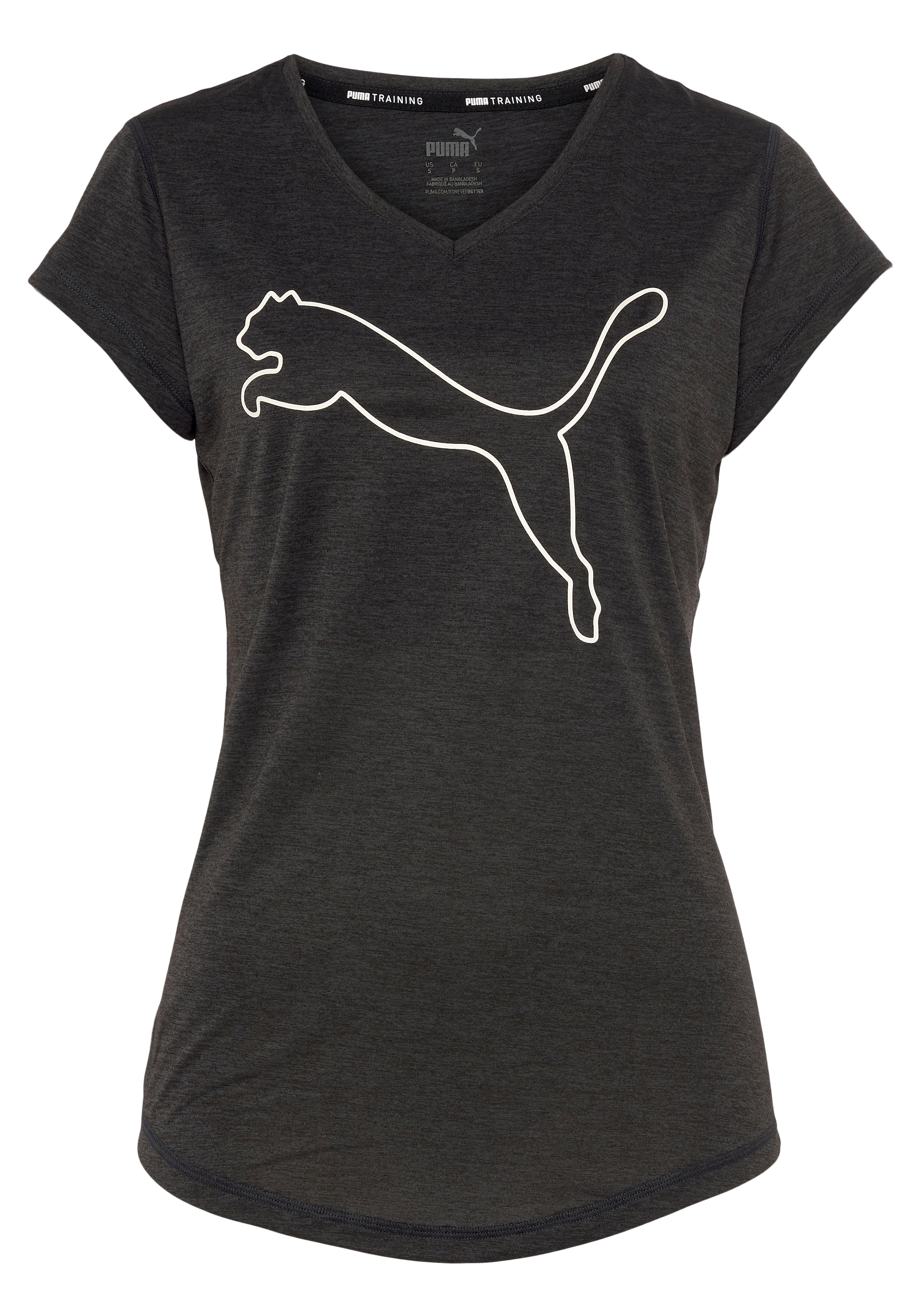 PUMA Trainingsshirt »TRAIN FAVORITE HEATHER CAT TEE«