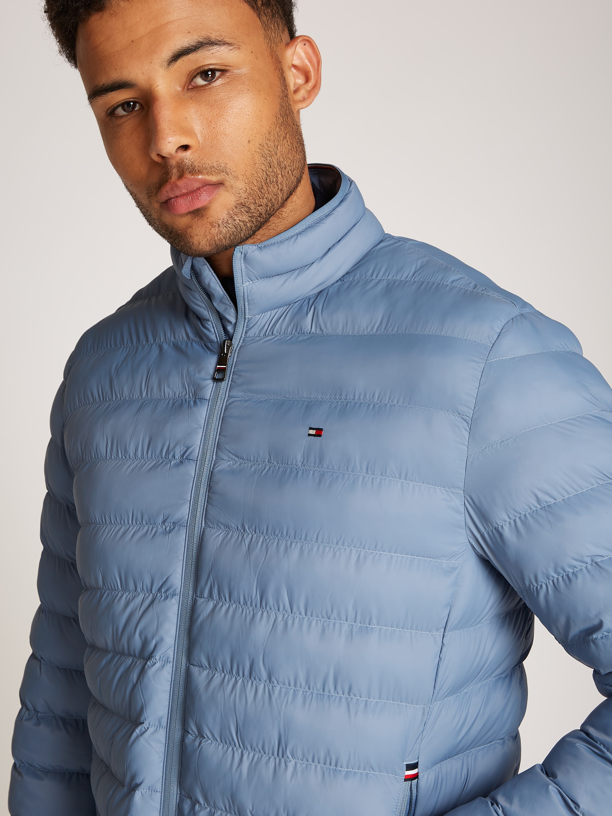 Tommy Hilfiger Steppjacke »PACKABLE RECYCLED JACKET«, mit Logostickerei