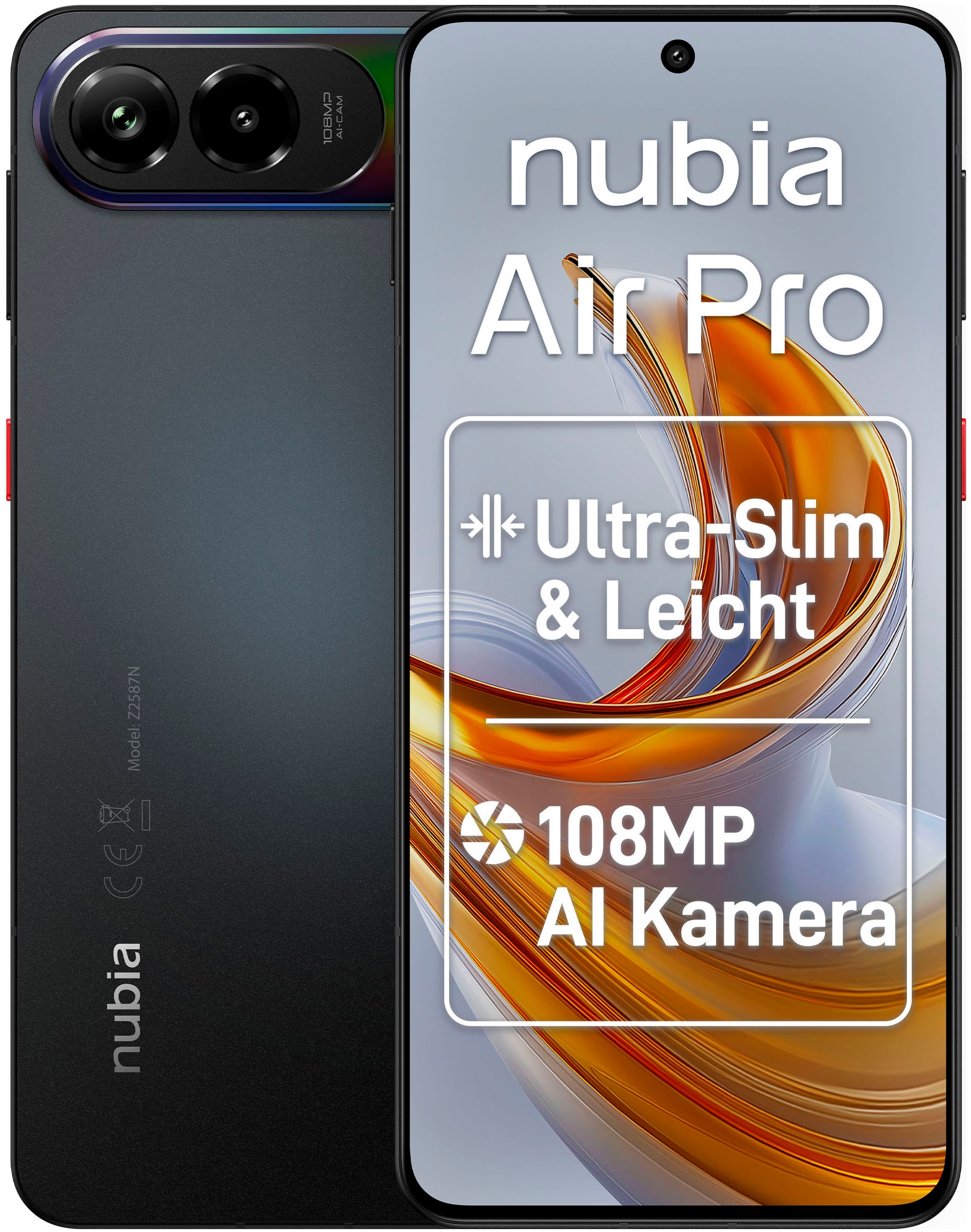 Image of Nubia Smartphone "Nubia Air Pro 8+512GB" black