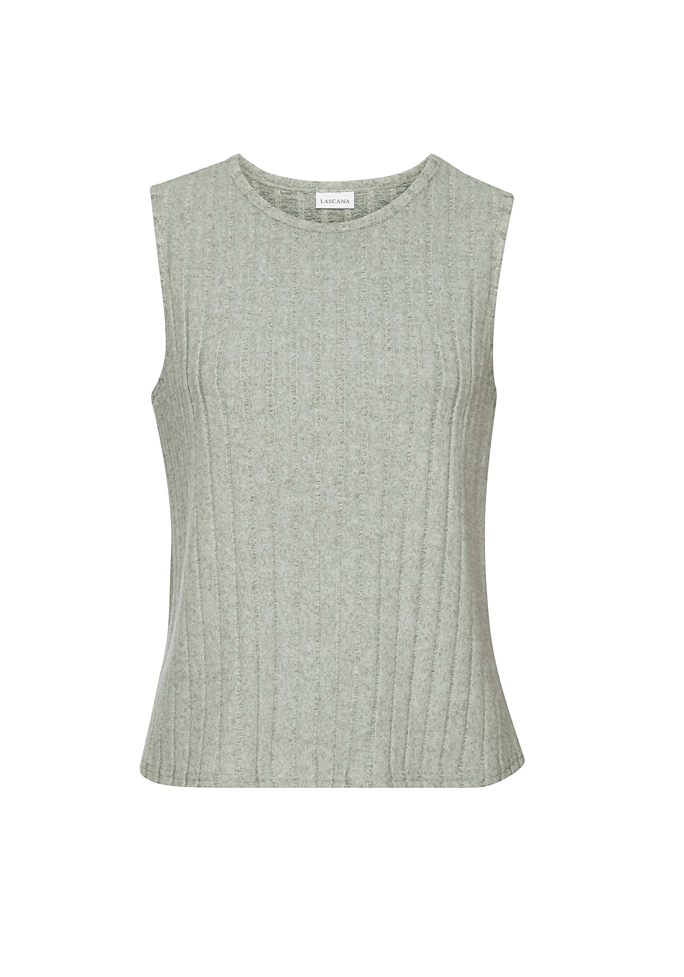 Vivance Débardeur »aus kuscheliger Rippware mit flauschigem Griff« kuscheliges Tanktop, weiches Ripptop aus softer Jerseyware, Homewear