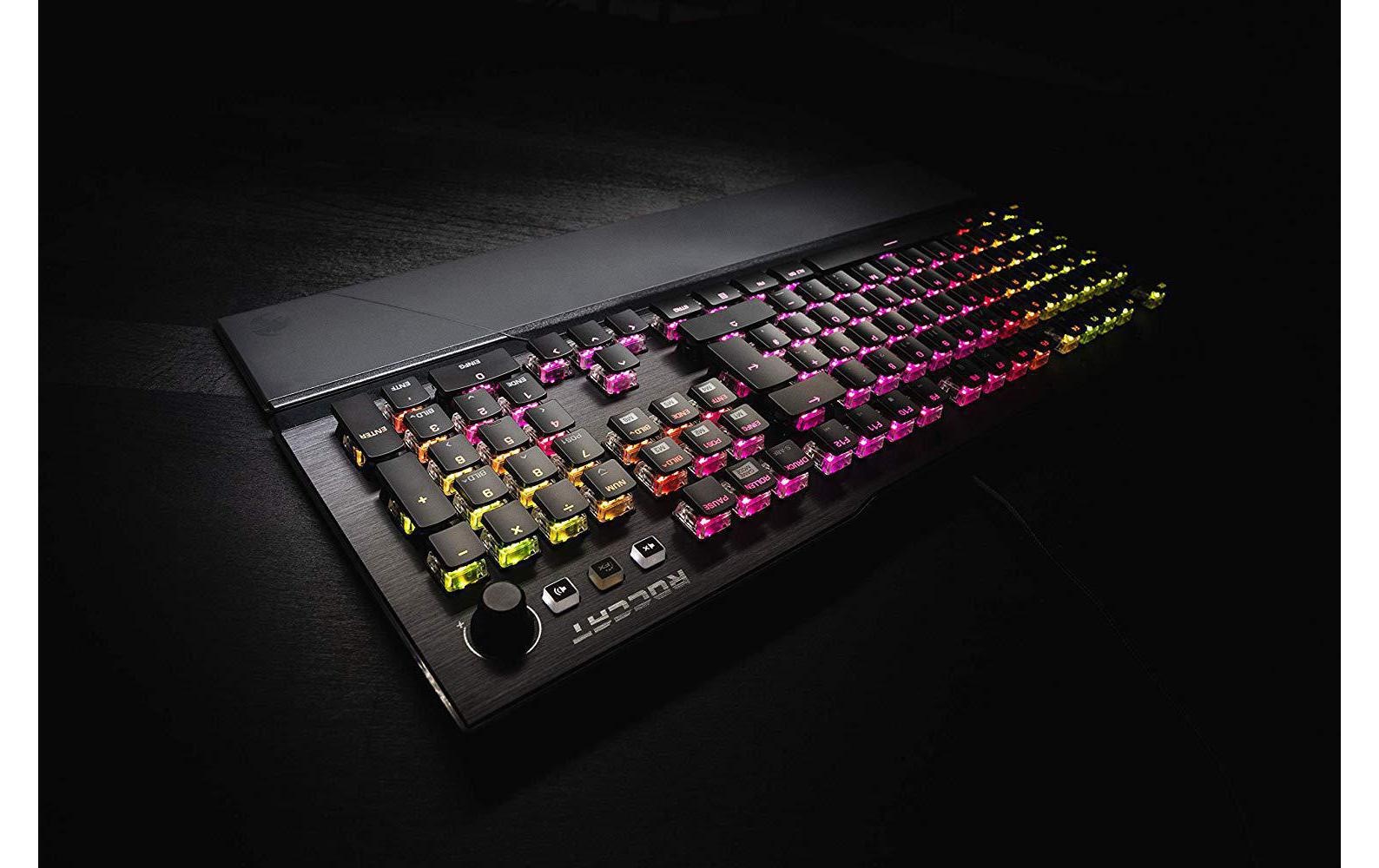 ROCCAT Gaming-Tastatur »Vulcan 121 AIMO Red Switch«, (Ziffernblock)