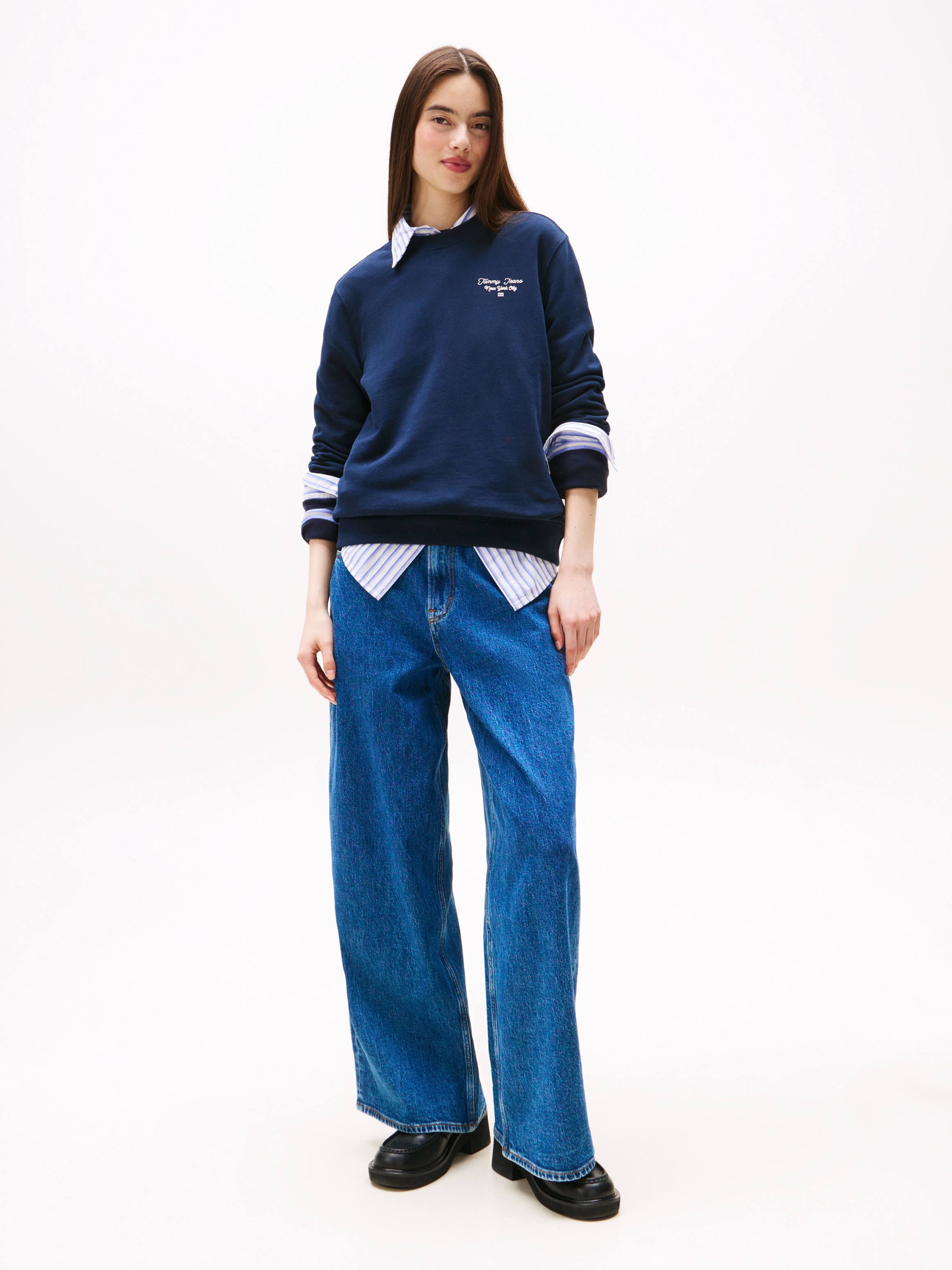 Tommy Jeans Sweatshirt »TJW REG ESS LOGO 1 CREW EXT«