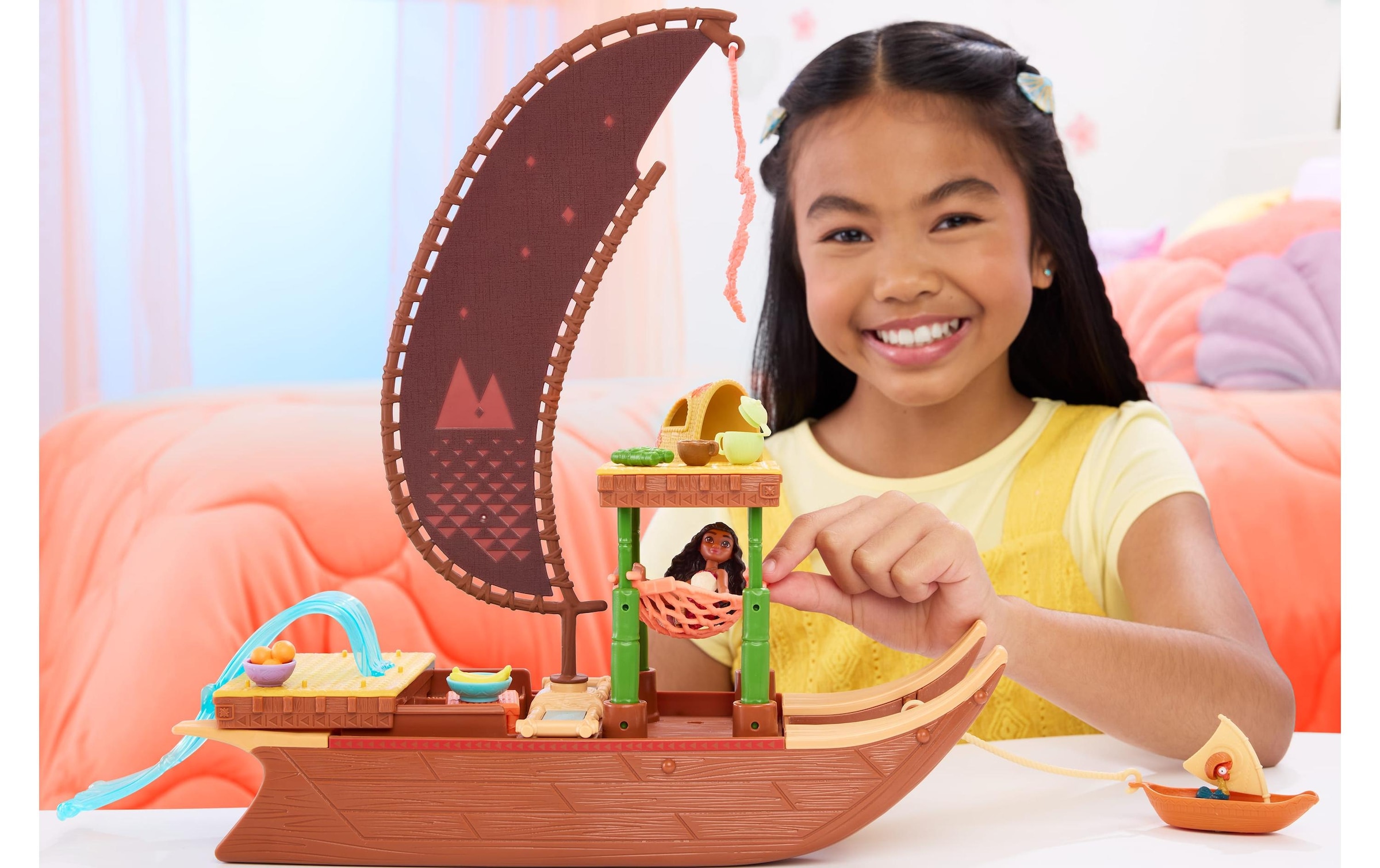 Mattel® Anziehpuppe »Vaiana 2 Transforming Set«
