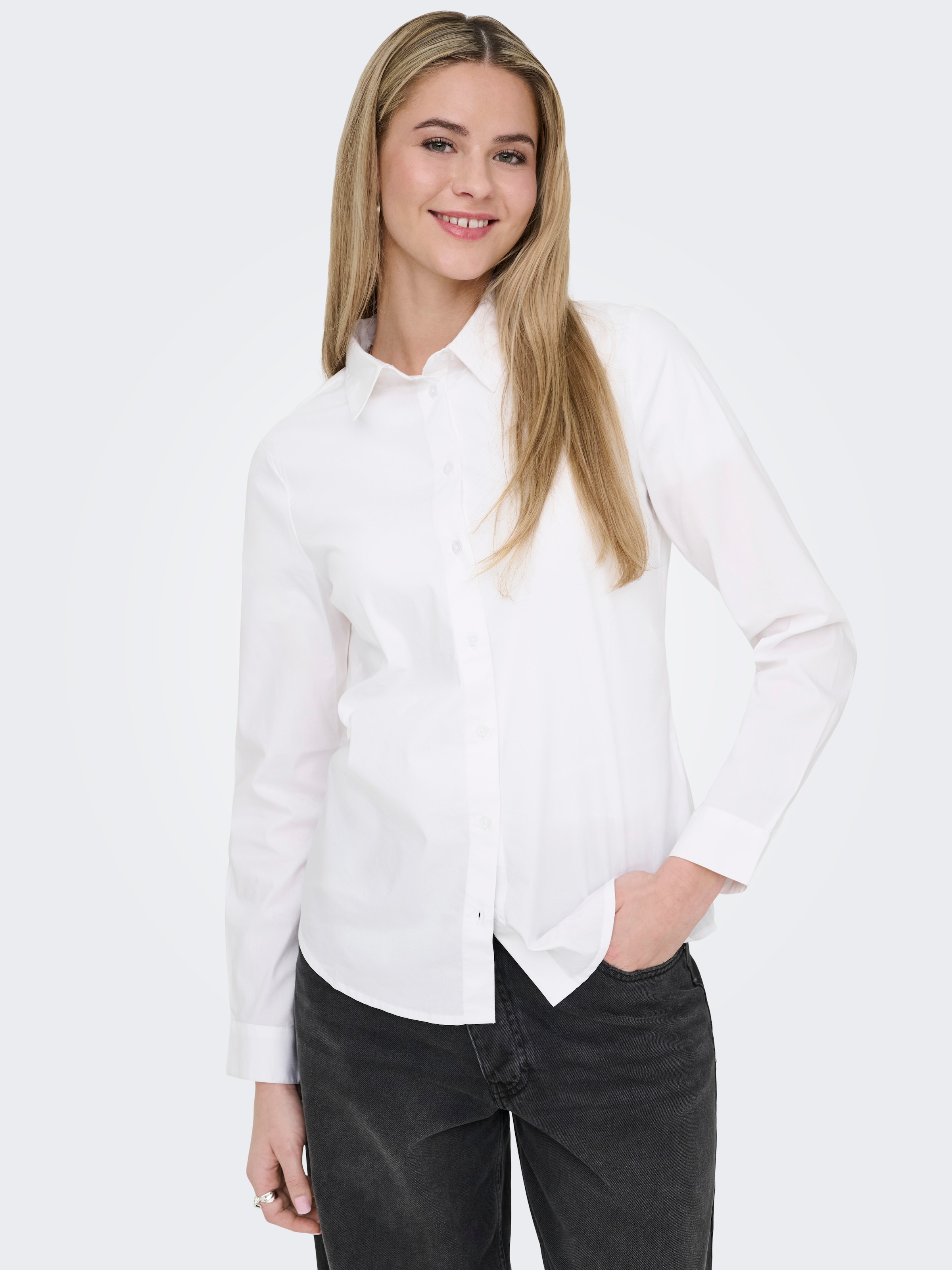 Image of ONLY Langarmbluse "ONLDEA LS REGULAR SHIRT NOOS WVN"