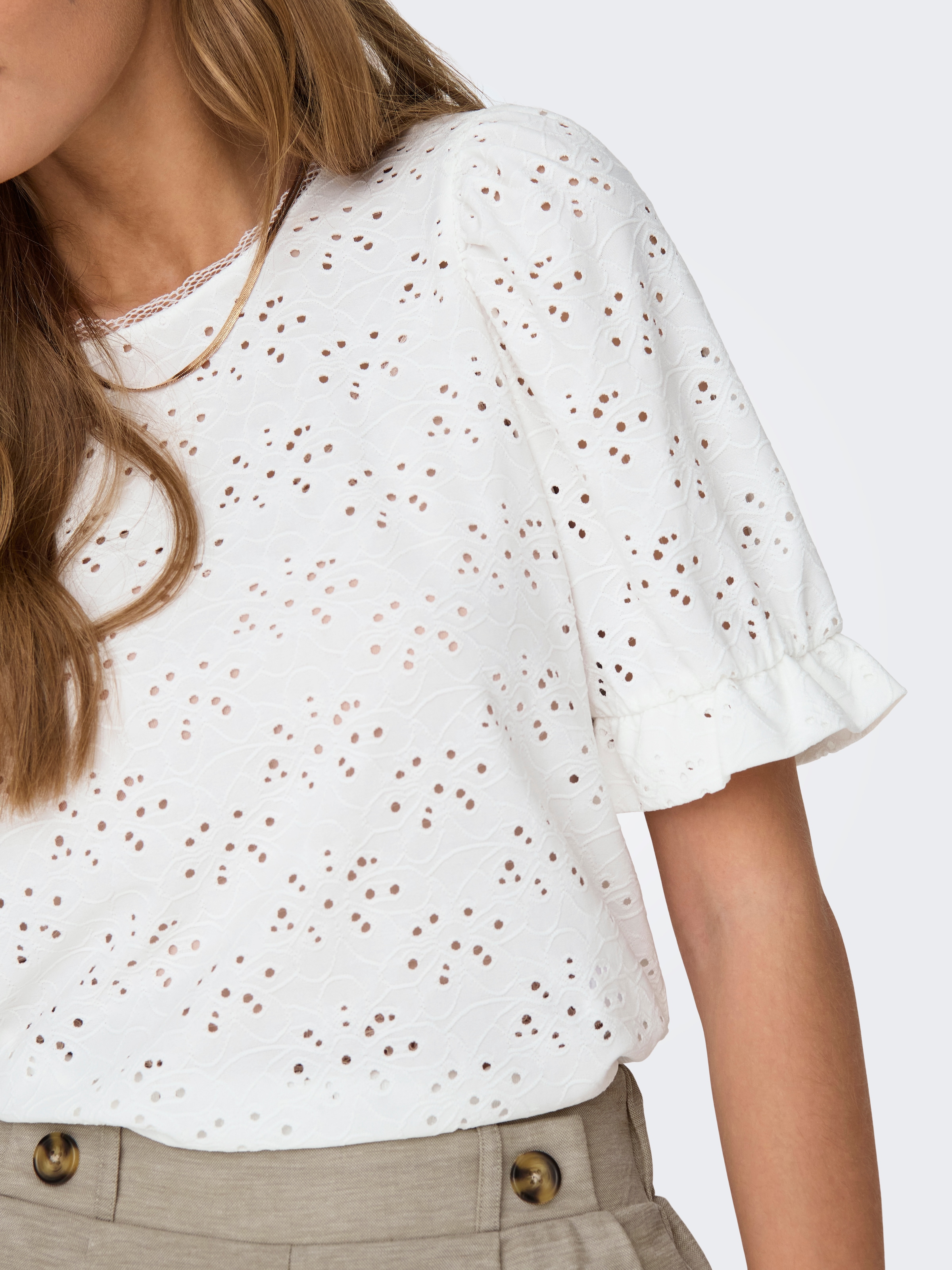 ONLY T-shirt à manches courtes »ONLNEW SMILLA LIFE S/S PUFF TOP JRS«