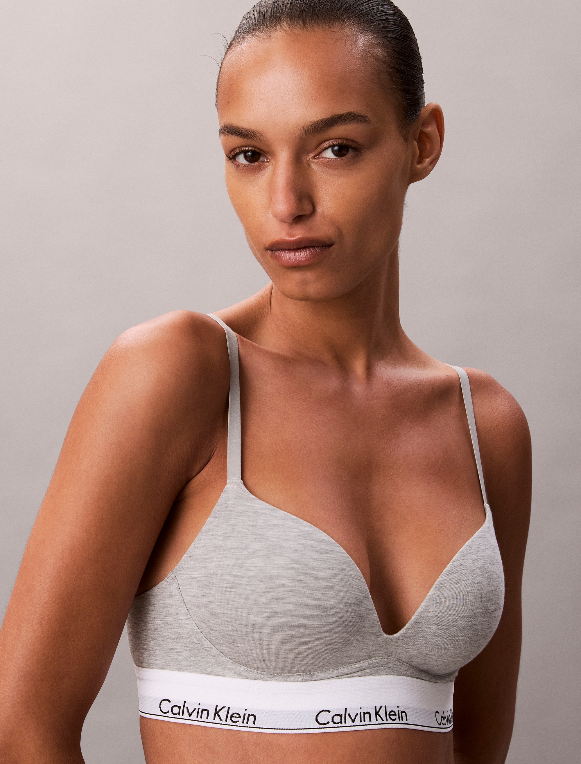 Calvin Klein Underwear Push-up-BH »PLUNGE PUSH UP«, mit Logobund
