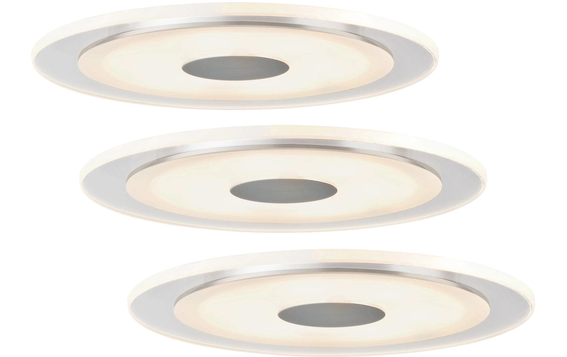 Paulmann Einbauleuchte »LED Whirl Basisset 3x 6.9W«, 3 flammig
