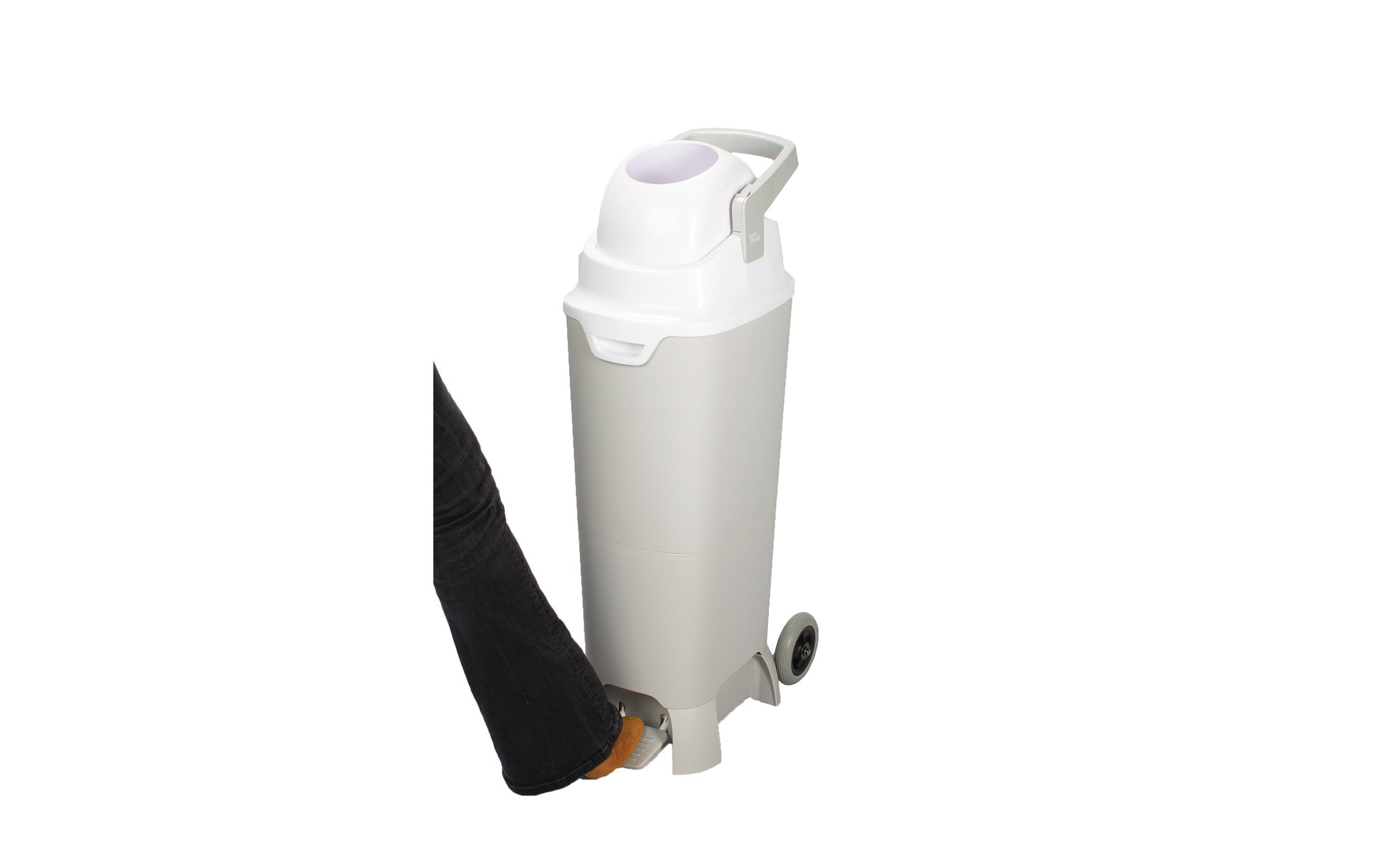 Windeleimer »Diaper Champ One Maxi Handsfree plus 120 l Silberfarben«