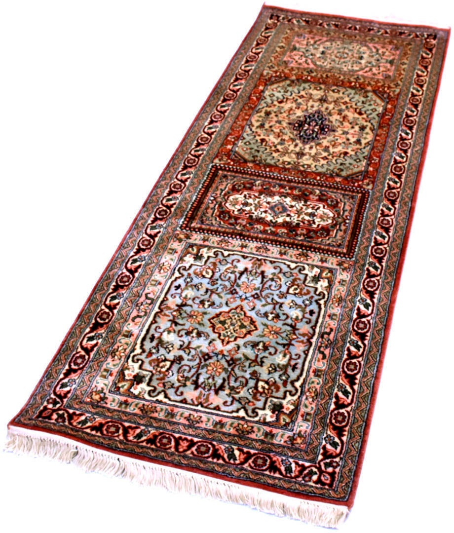 Image of Kayoom Seidenteppich »A.Tiles 9207«, rechteckig, 10 mm Höhe, Einzelstück mit Zertifikat, Wohnzimmer bei Ackermann Versand Schweiz